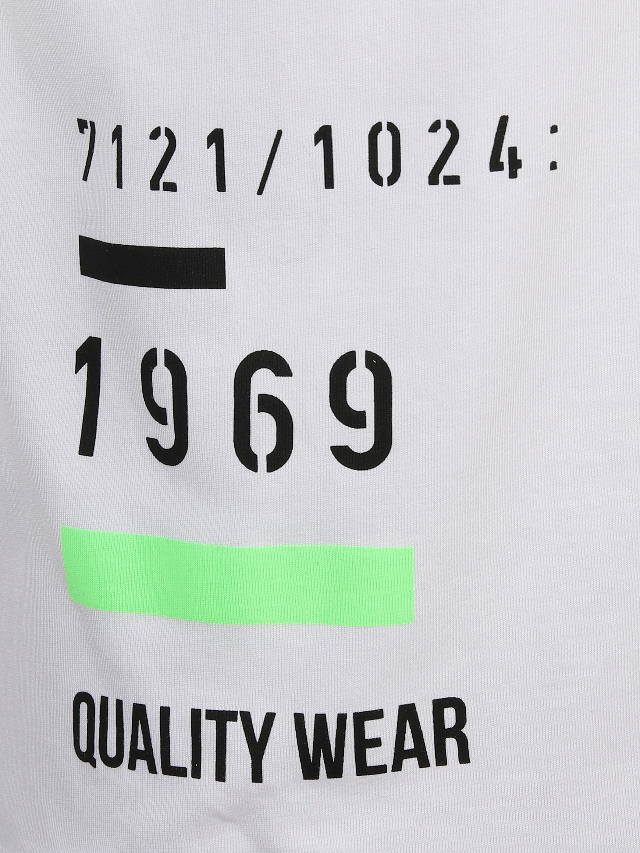 Worker He. T-Shirt 1/2 Arm print Weiß 879104 WHITE 4