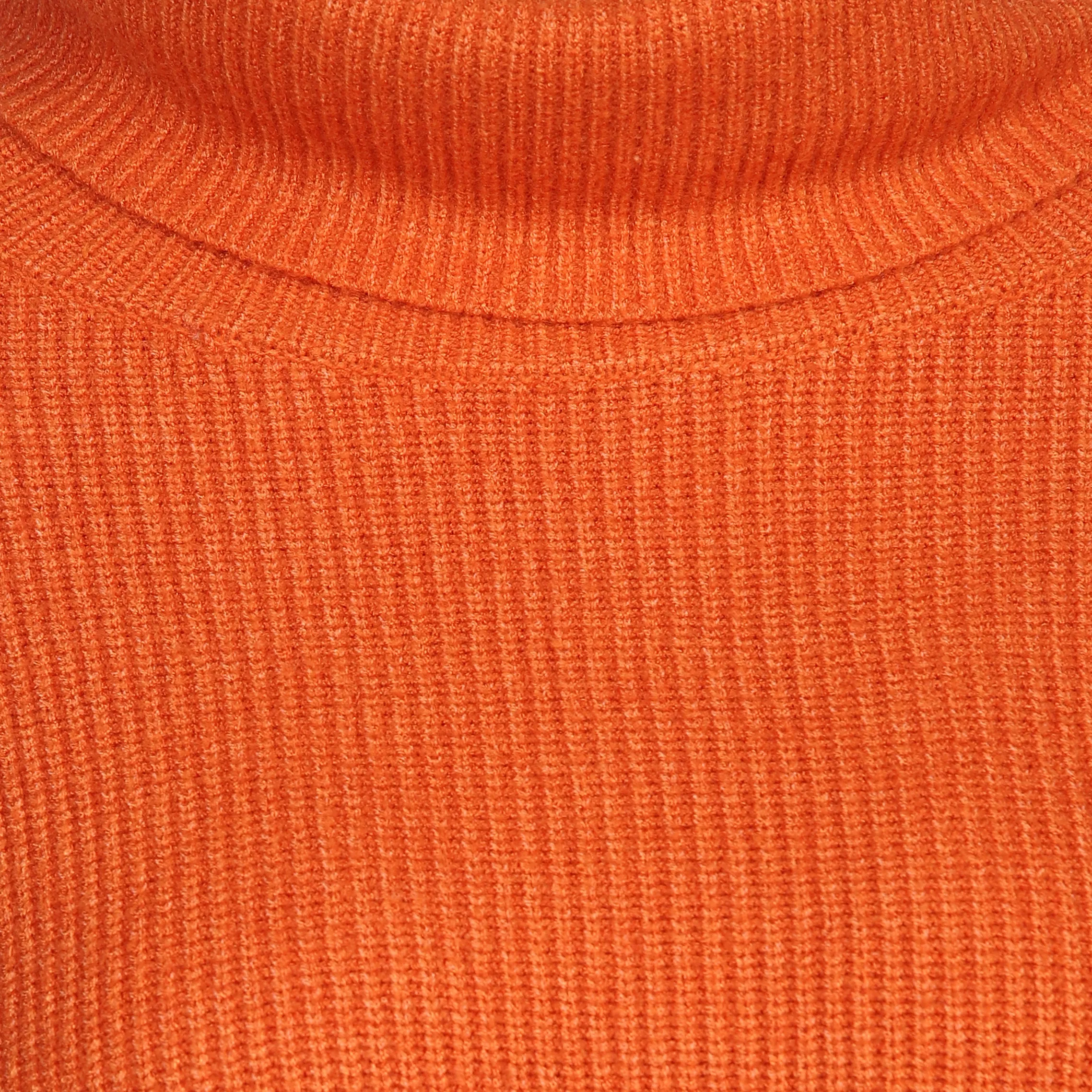 Tom Tailor 1037786 Knit rib turtleneck Orange 883848 32403 3