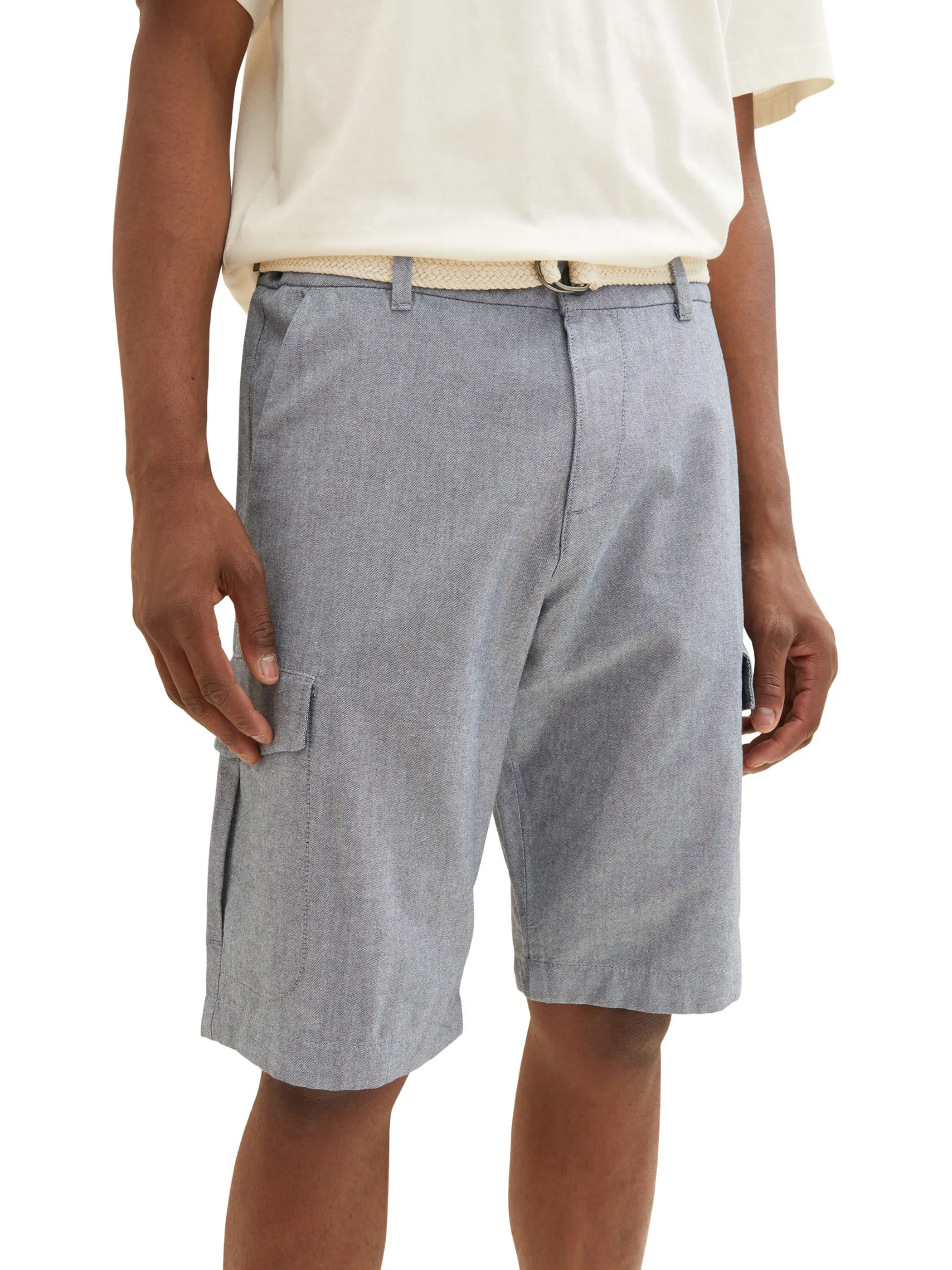 Tom Tailor 1036310 regular cargo shorts with belt Marine 880587 28941 4 Tom Tailor 1036310 regular cargo shorts with belt Marine 880587 28941 4