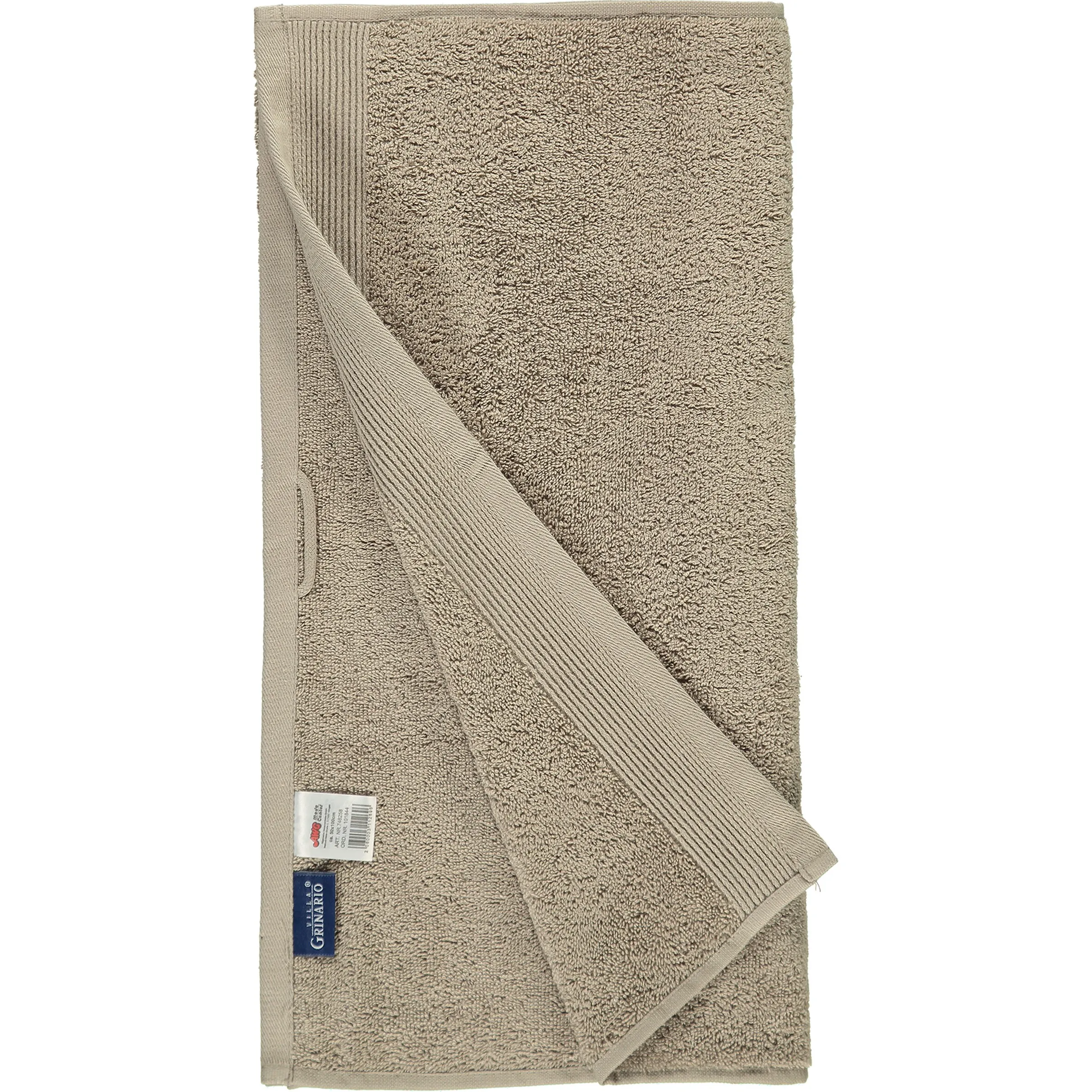 Villa Grinario Handtuch 50x100cm Braun 746258 TAUPE 2