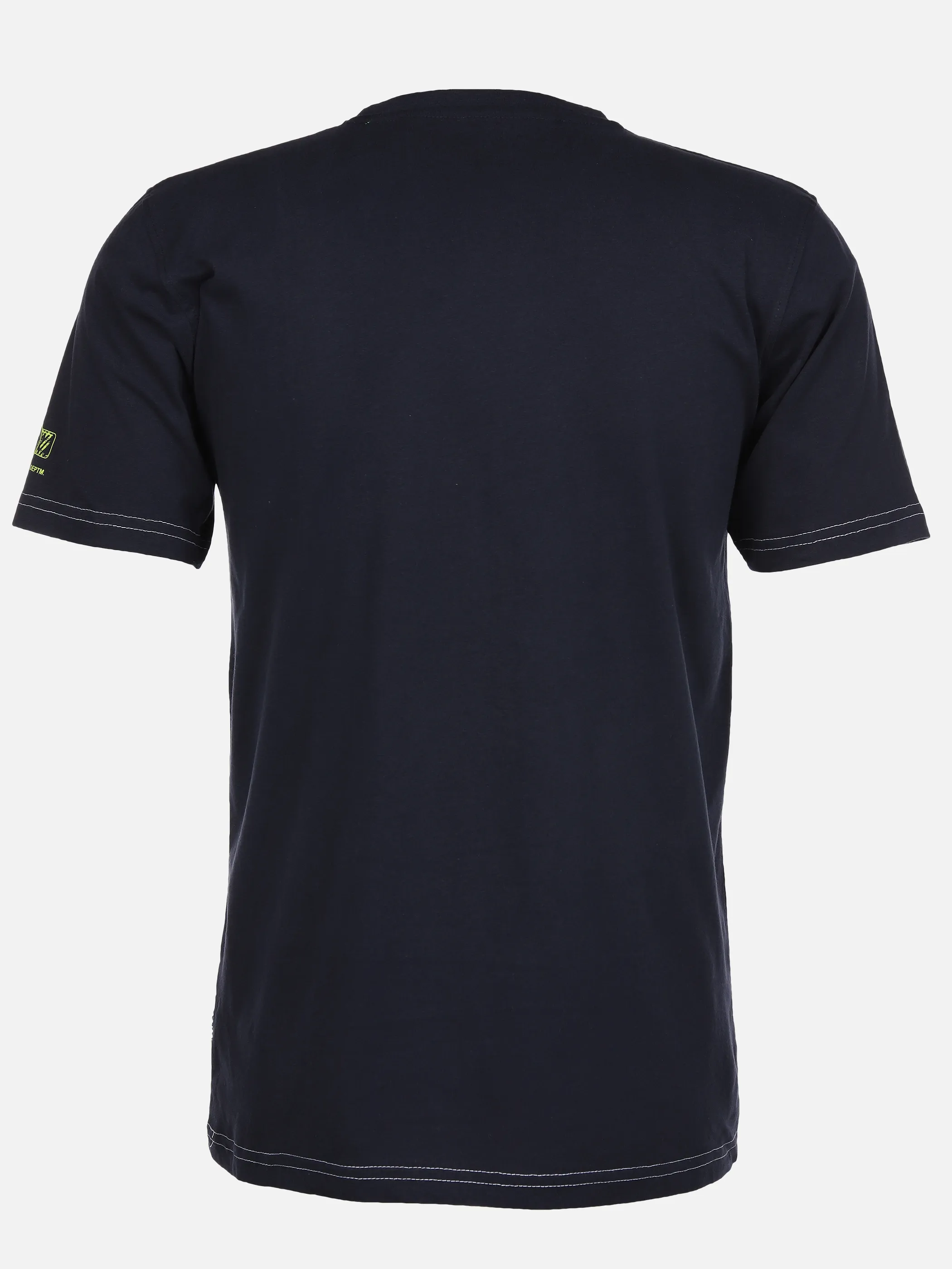 Worker He. T-Shirt 1/2 Arm Sprüche Blau 889118 NAVY 2