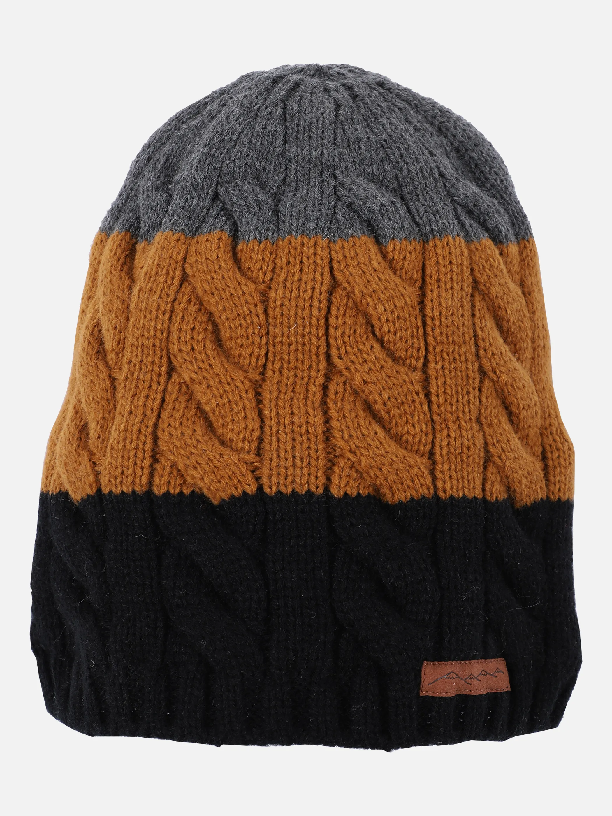 Stop + Go TB Strickmütze in schwarz/gelb Schwarz 858148 SCHWARZ 1 Stop + Go TB Strickmütze in schwarz/gelb Schwarz 858148 SCHWARZ 1