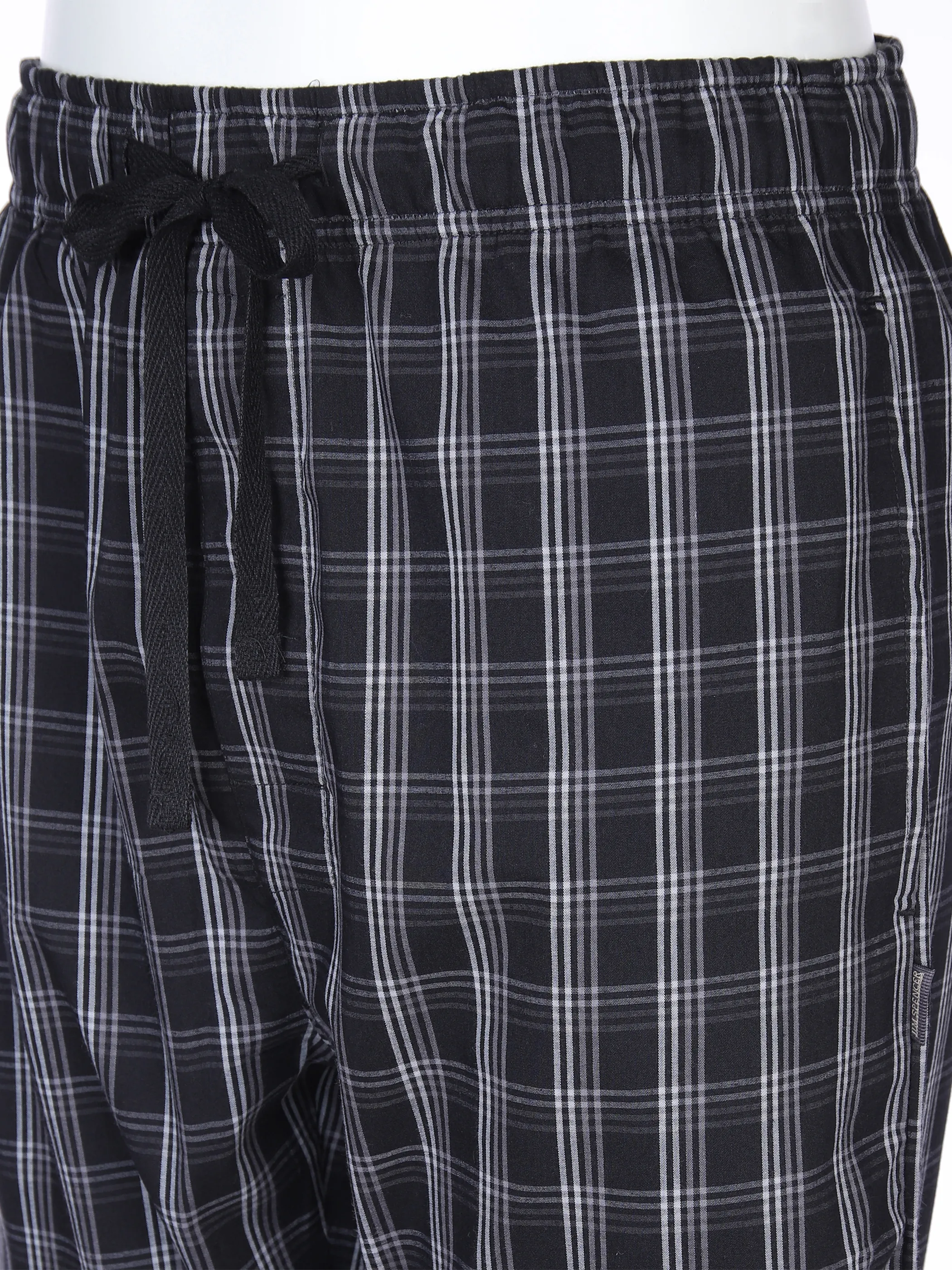 Jim Spencer He. Schlafanzughose karriert mi Schwarz 870290 BLACK 3 Jim Spencer He. Schlafanzughose karriert mi Schwarz 870290 BLACK 3