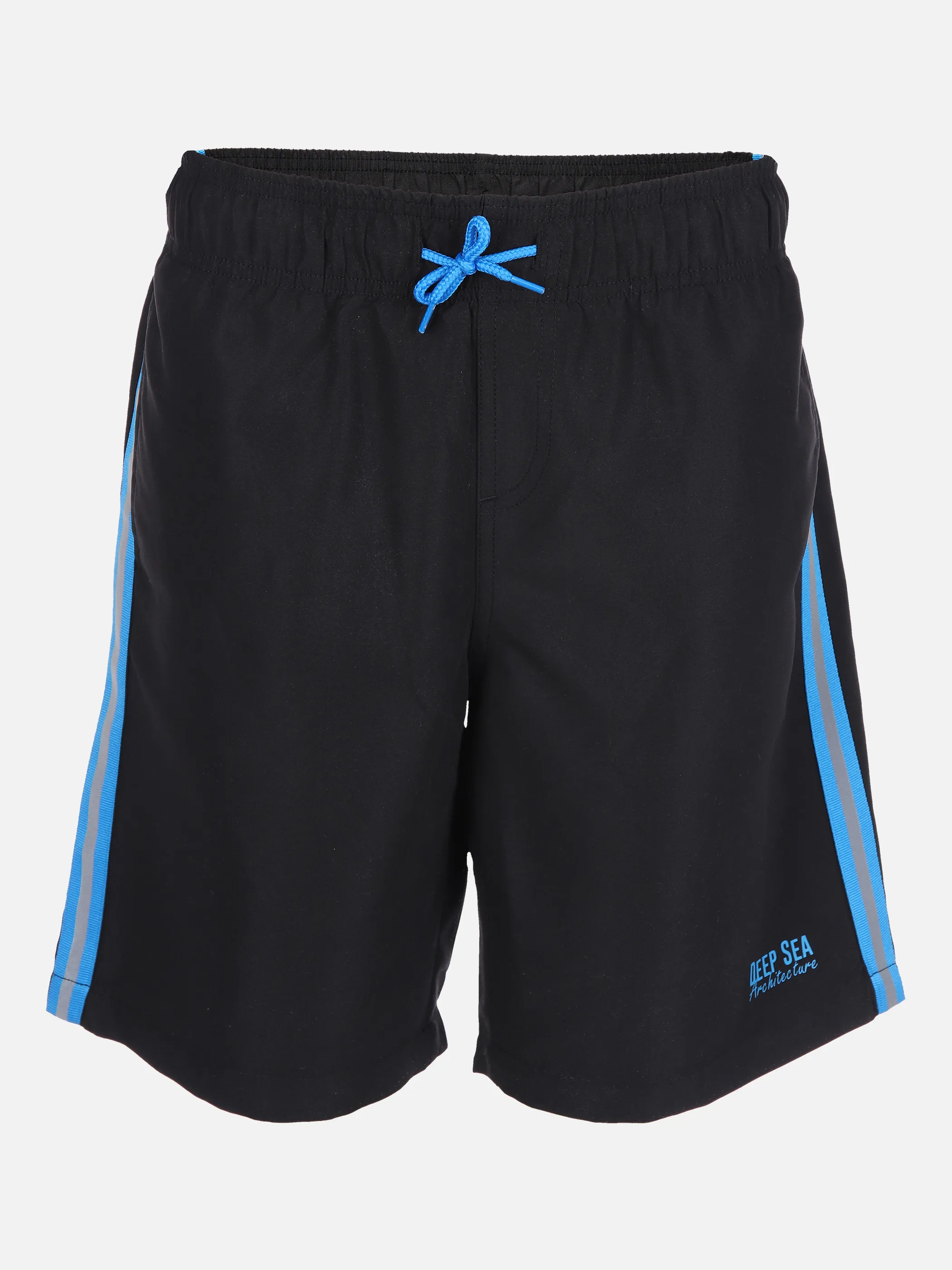 Stop + Go Kn-Badeshorts, seitl. Leuchtst Schwarz 861286 SCHWARZ/BL 1 Stop + Go Kn-Badeshorts, seitl. Leuchtst Schwarz 861286 SCHWARZ/BL 1