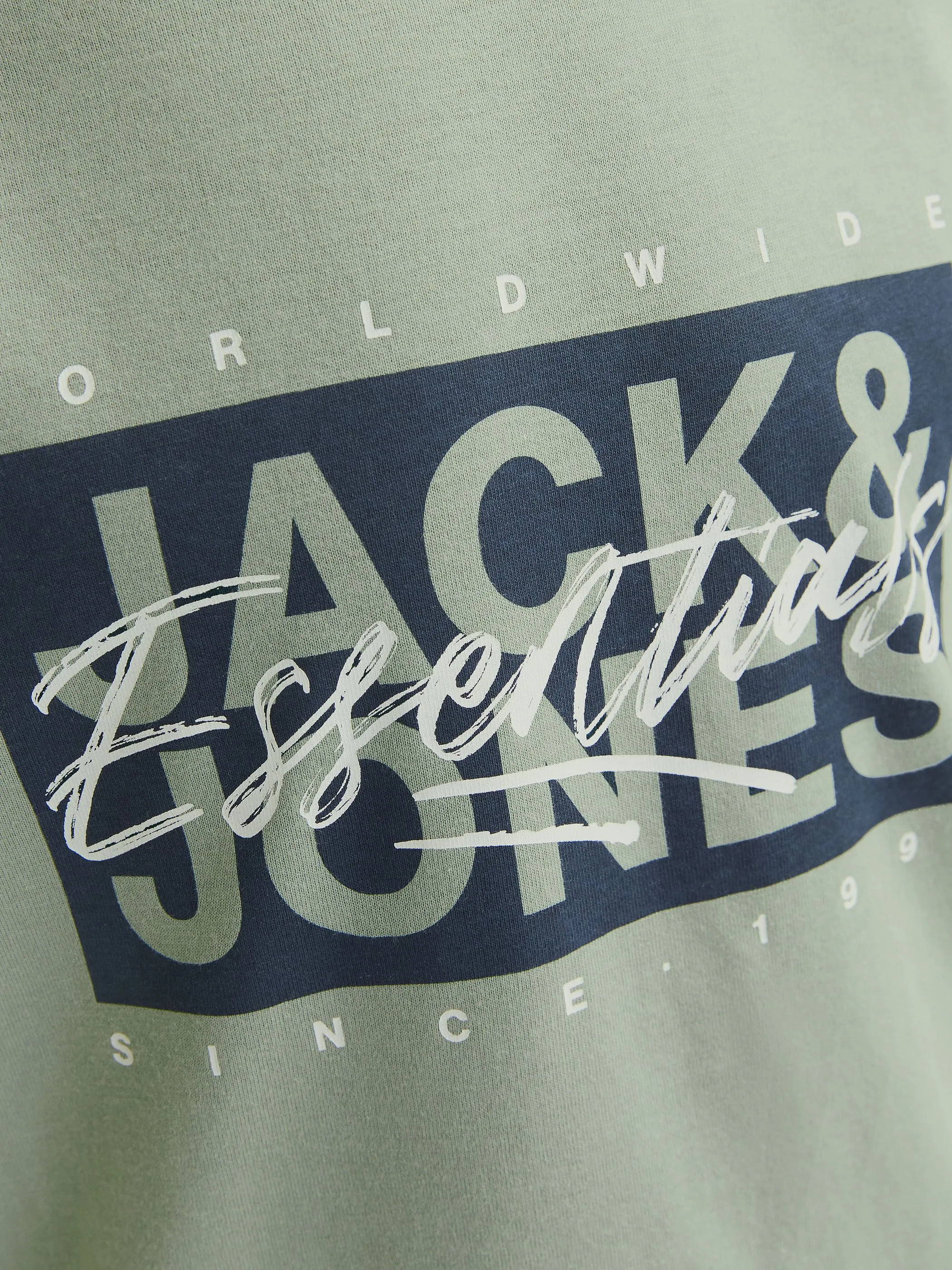 Jack&Jones Junior 12269876 JJCOLTON TEE SS CREW Grün 907283 176366 4