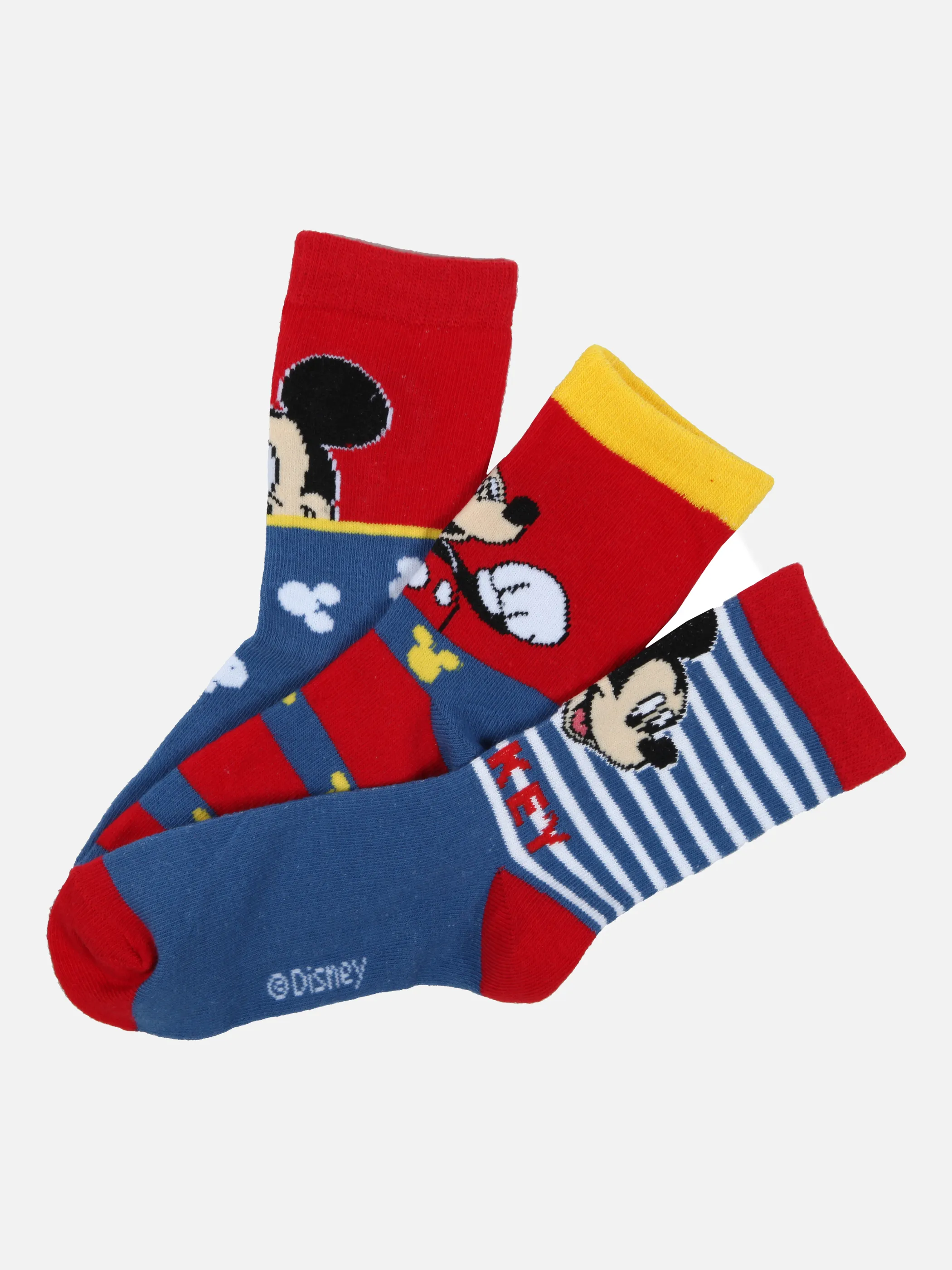 Disney Ki-Lizenz Socken 3er Pack Weiß 838818 10053 1