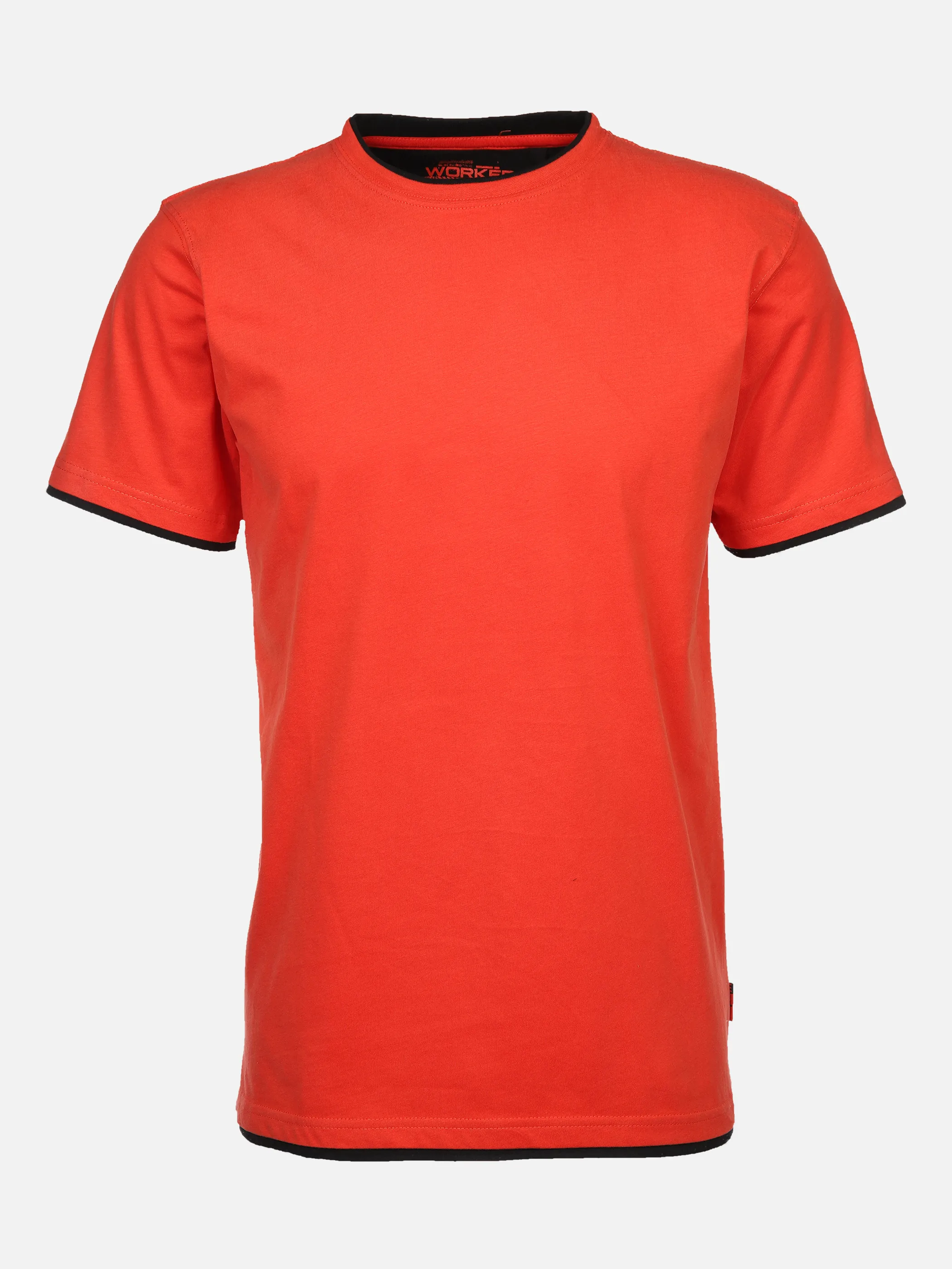 Worker He. T-Shirt 1/2 Arm 2in1 basic Orange 833571 NEON ORANG 1