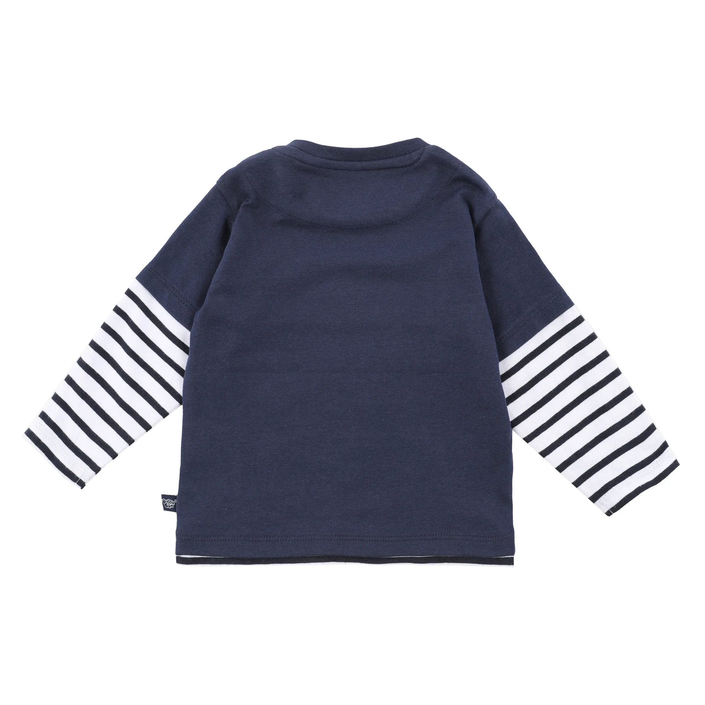 Bubble Gum BJ Longsleeve Shirt in blau mit Waldtieren Blau 884378 BLAU 2