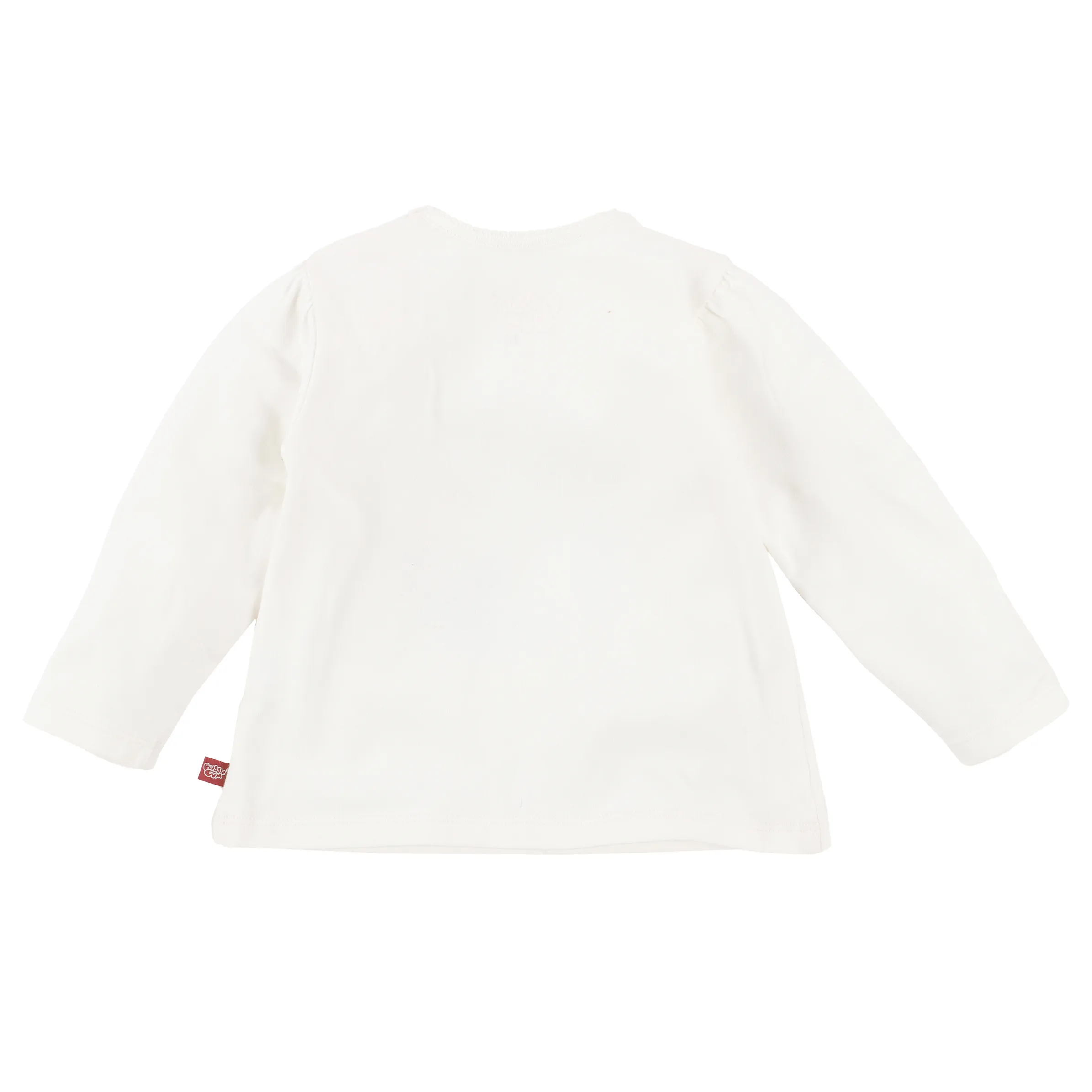 Bubble Gum BM Longsleeve Shirt in weiß mit Blumen Stickerei Weiß 884949 WEIß 2