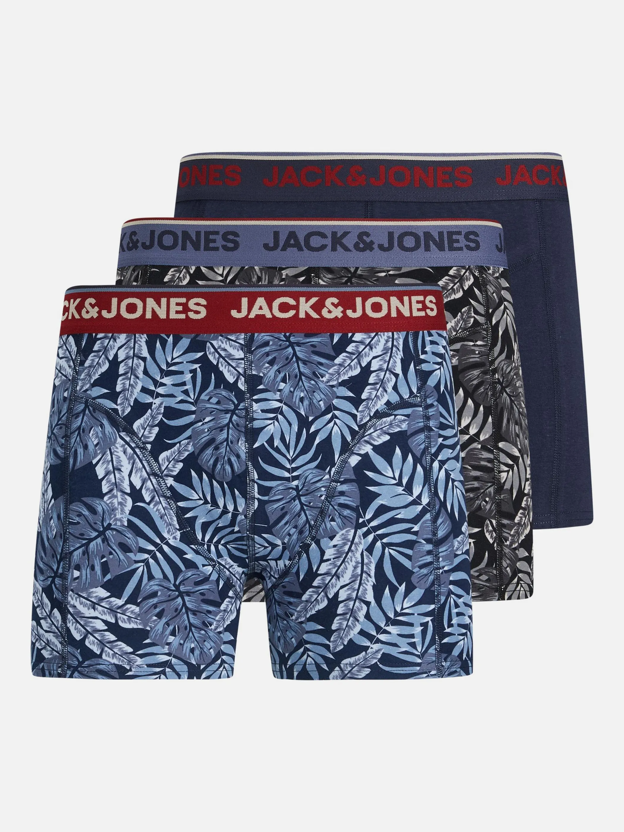 Jack Jones 12205052 JACRESORT TRUNKS 3-PA Schwarz 861270 274995001 1 Jack Jones 12205052 JACRESORT TRUNKS 3-PA Schwarz 861270 274995001 1