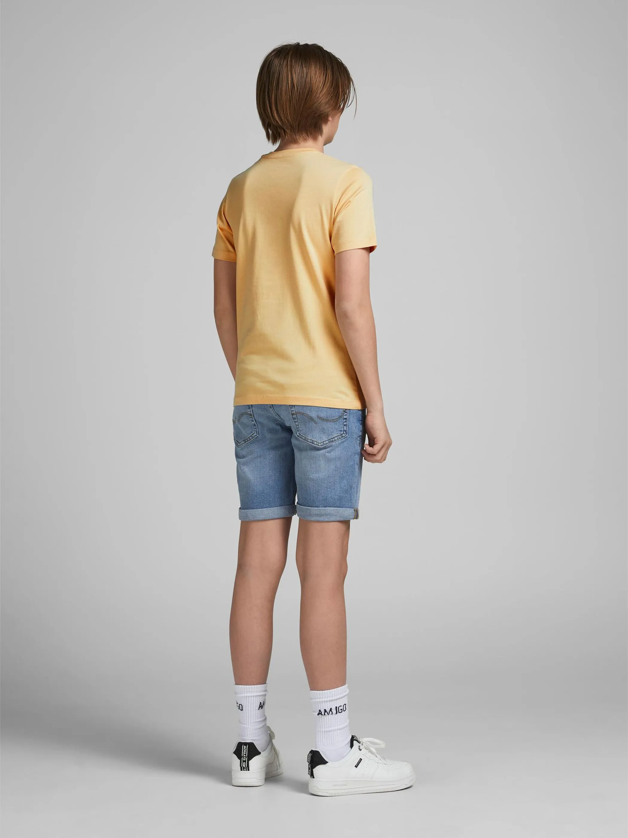 Jack&Jones Junior 12192997 JORSUMMERSKULL TEE SS Grau 852252 177693 5