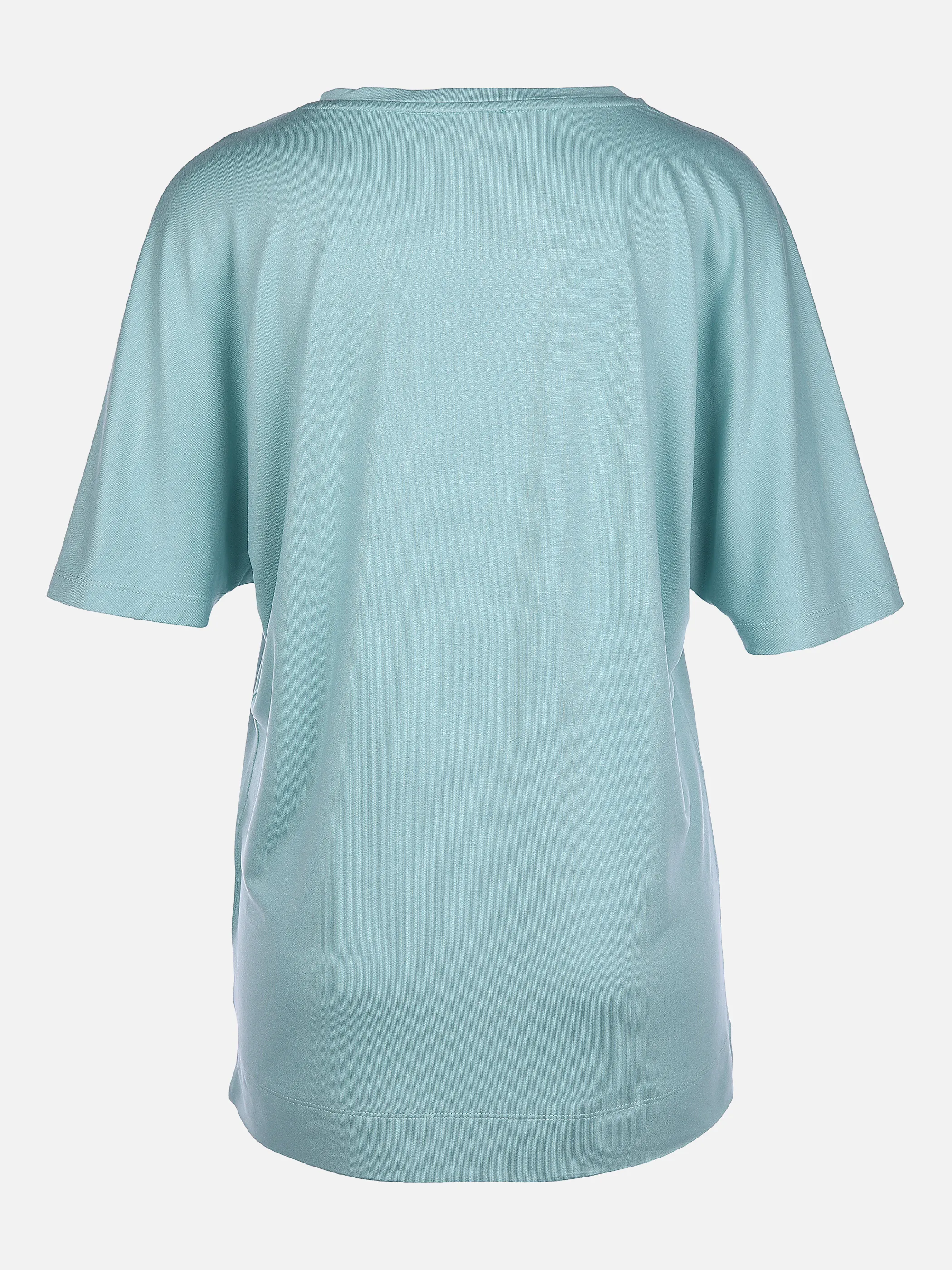 Lisa Tossa Da-T-Shirt m. V-Ausschnitt Blau 866116 AGAVE 2