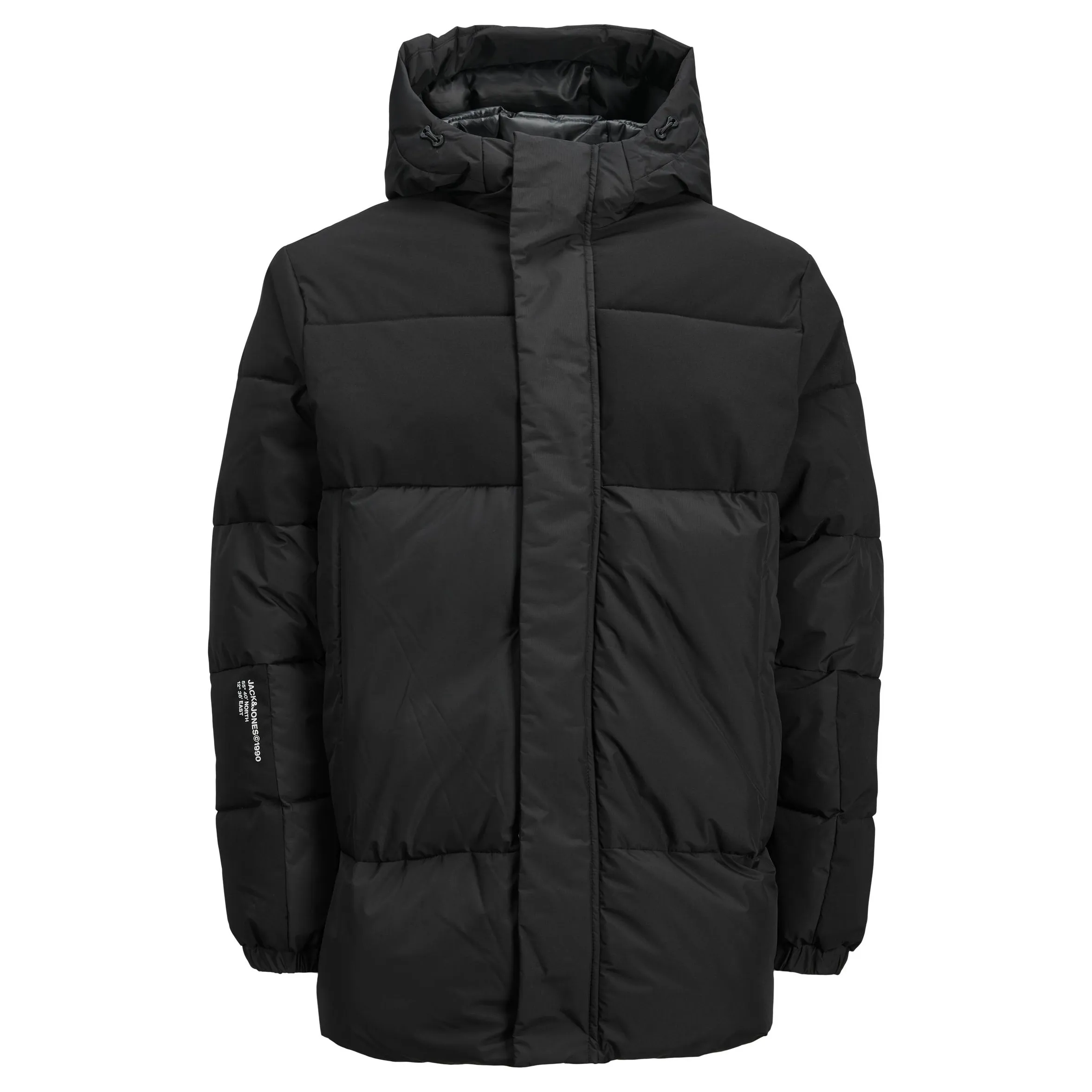 Jack Jones 12235870 JJEFORCE PUFFER SN Schwarz 878872 178012 1