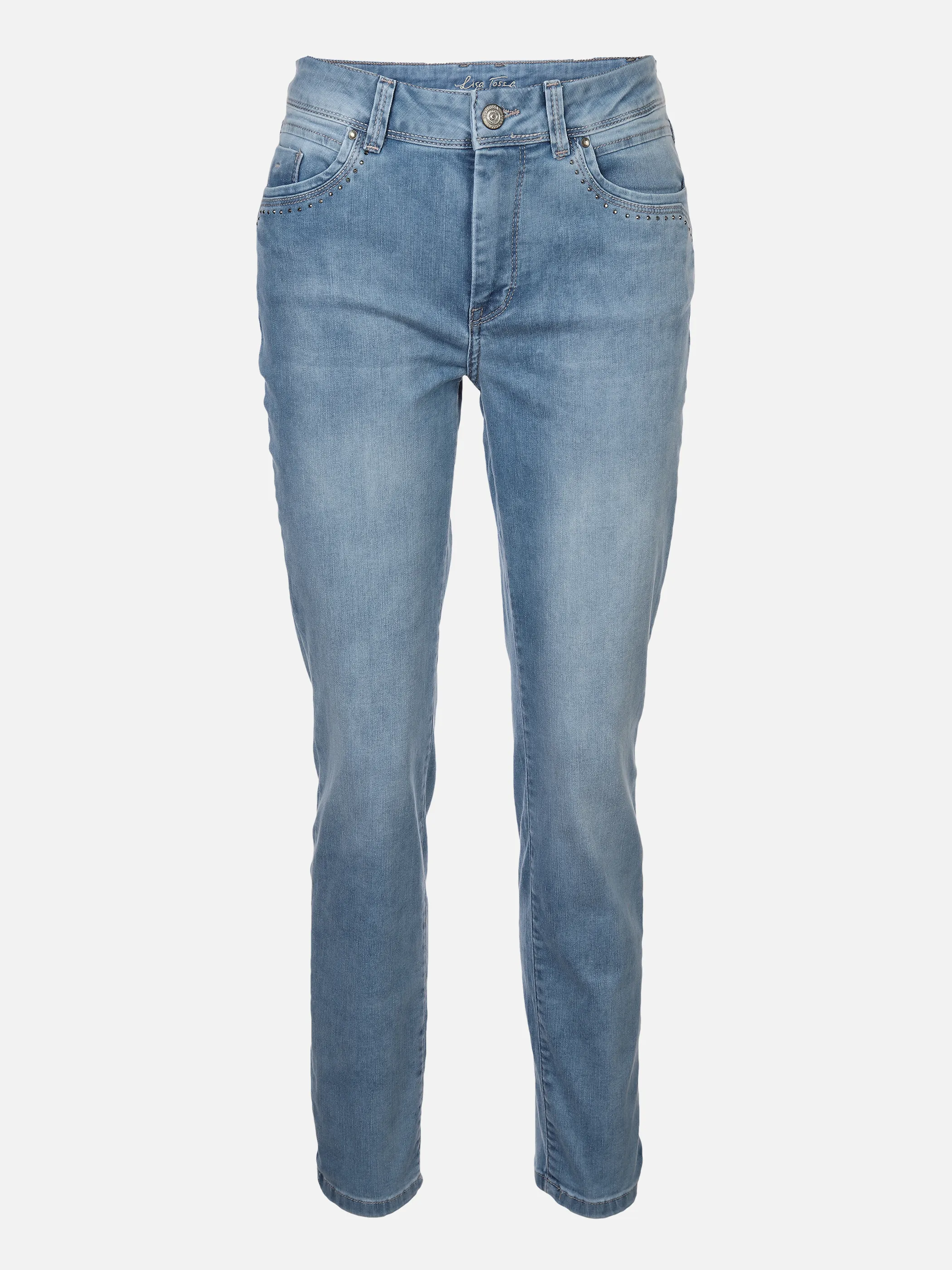 Lisa Tossa Da-Jeans slimfit "Hanna" Blau 877964 MIDBLUE 1 Lisa Tossa Da-Jeans slimfit "Hanna" Blau 877964 MIDBLUE 1
