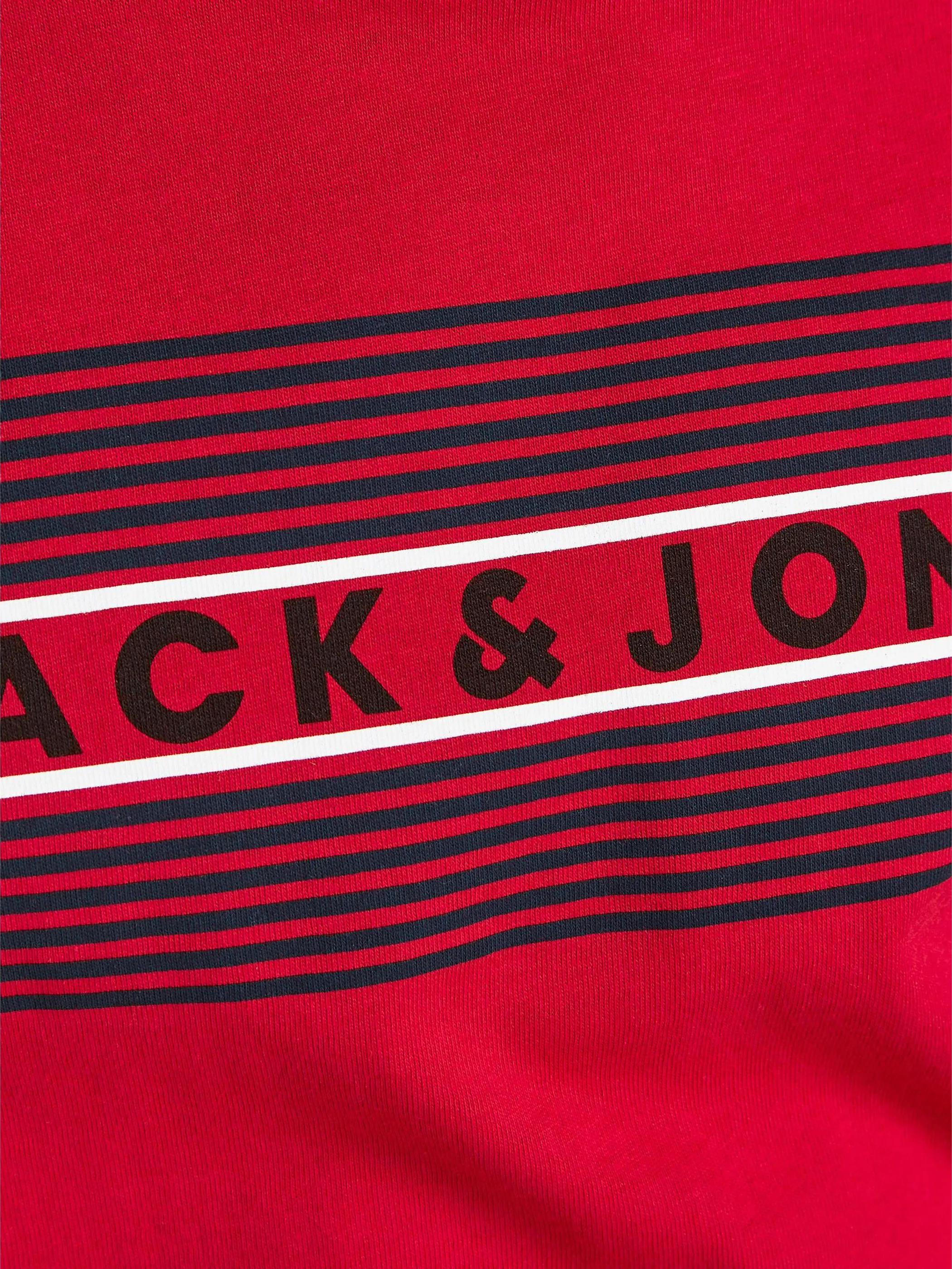Jack&Jones Junior 12152730 JJECORP LOGO TEE SS C Rot 848088 229136006 2