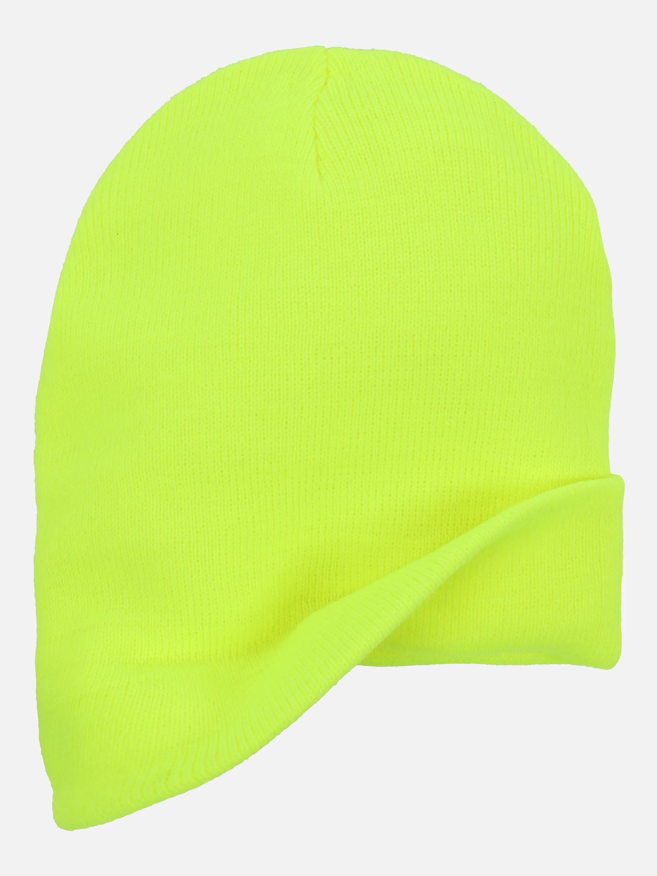 Worker He. Strickmütze Basic uni Gelb 824491 YELLOW 3