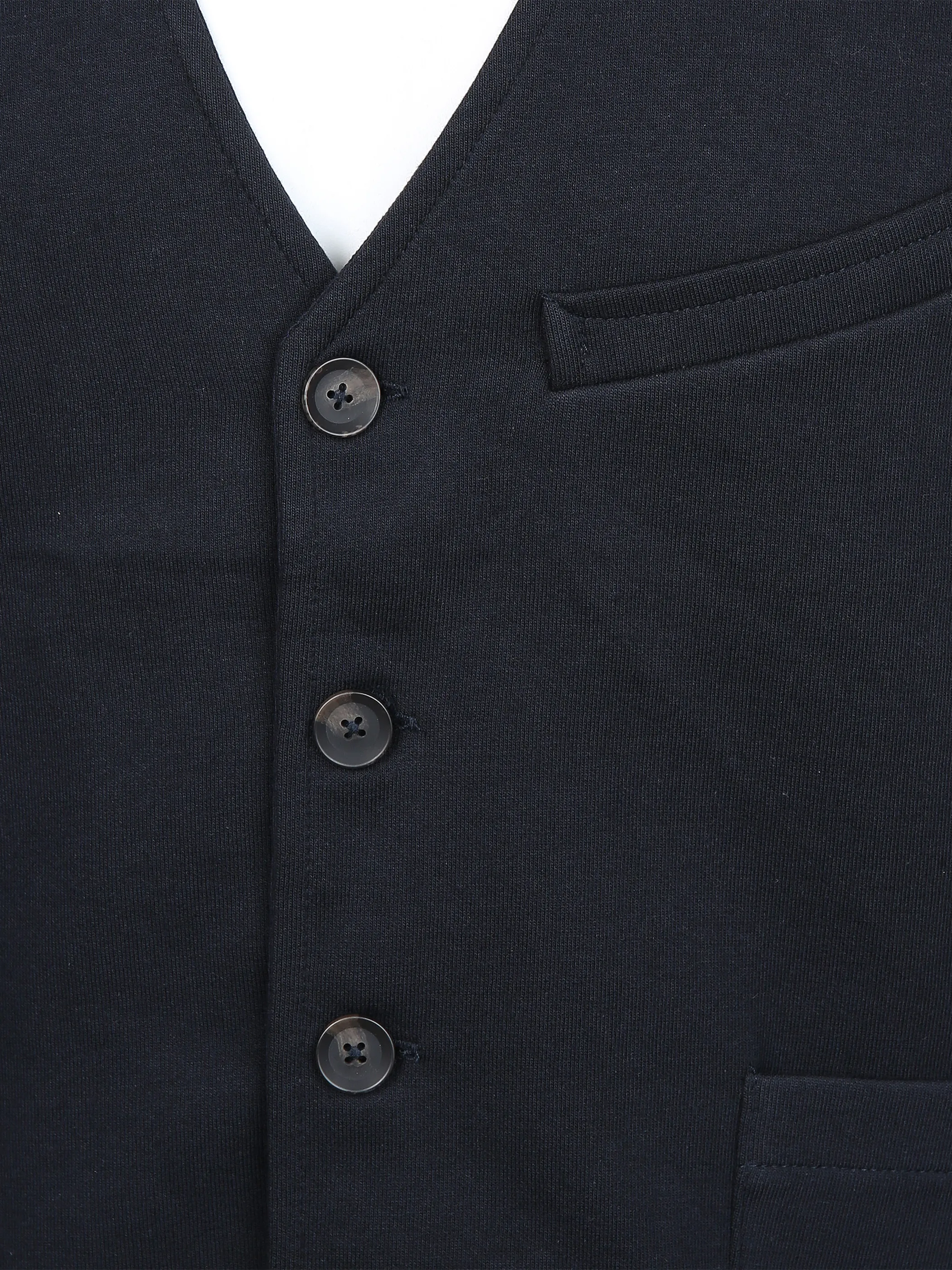 Jim Spencer He. Jerseyweste melange Blau 852959 NAVY 3 Jim Spencer He. Jerseyweste melange Blau 852959 NAVY 3