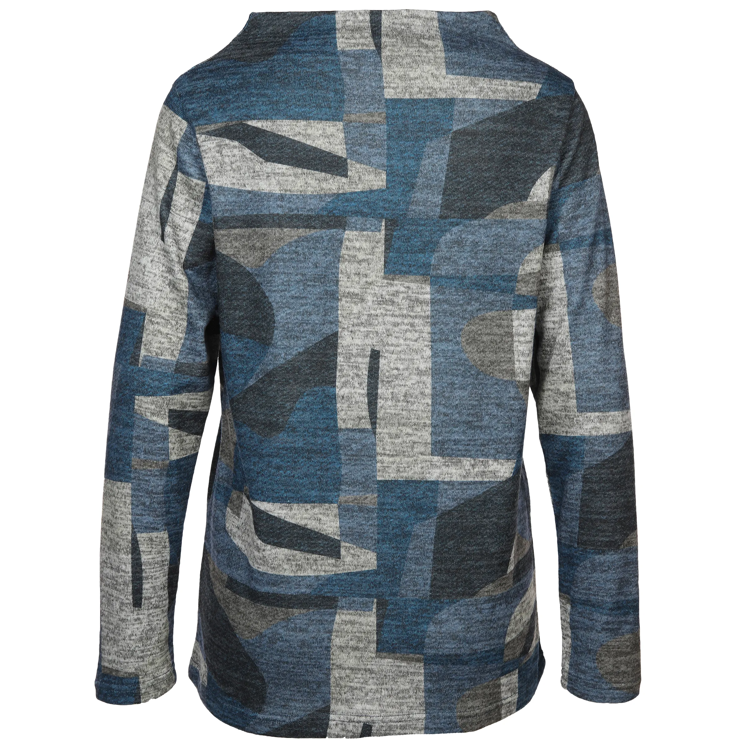 Sure Da-Flauschshirt m. Kelchkragen Blau 886633 BLAU GEM 2 Sure Da-Flauschshirt m. Kelchkragen Blau 886633 BLAU GEM 2