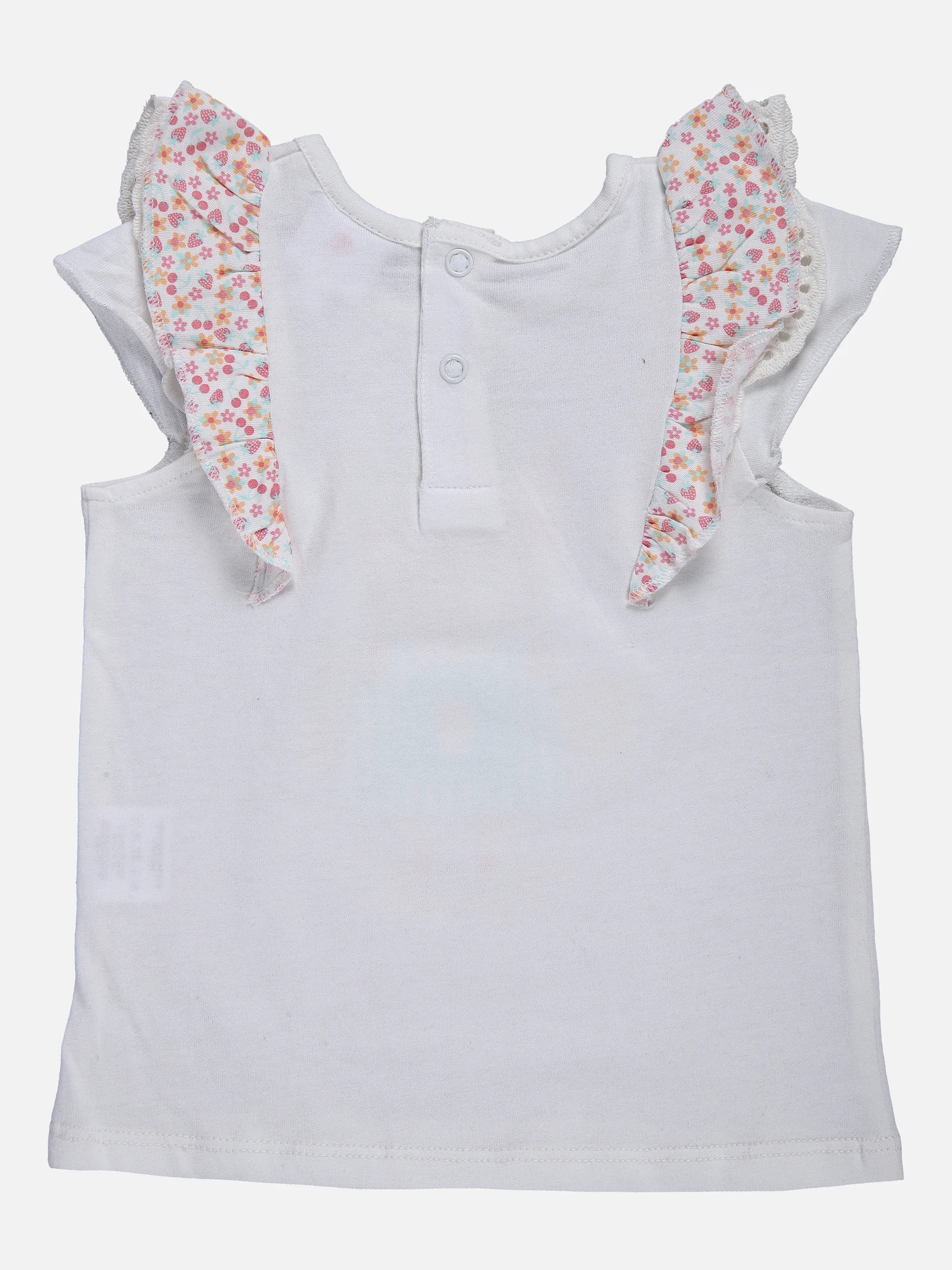 Bubble Gum BG TShirt in weiß mit Rüschen+ Weiß 851149 WEIß 2 Bubble Gum BG TShirt in weiß mit Rüschen+ Weiß 851149 WEIß 2