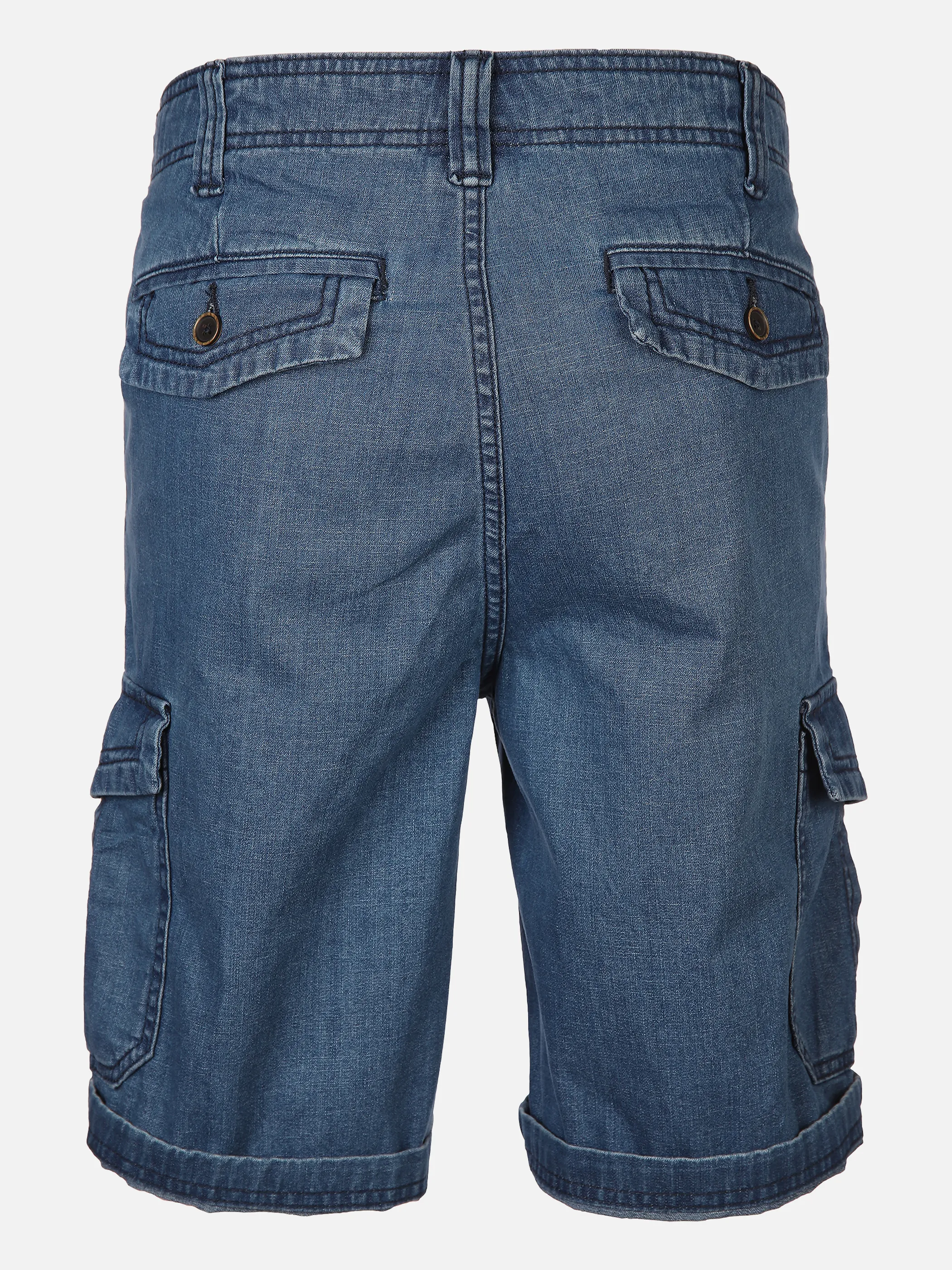 Jim Spencer He. Cargo Bermuda Blau 881516 DENIM 2