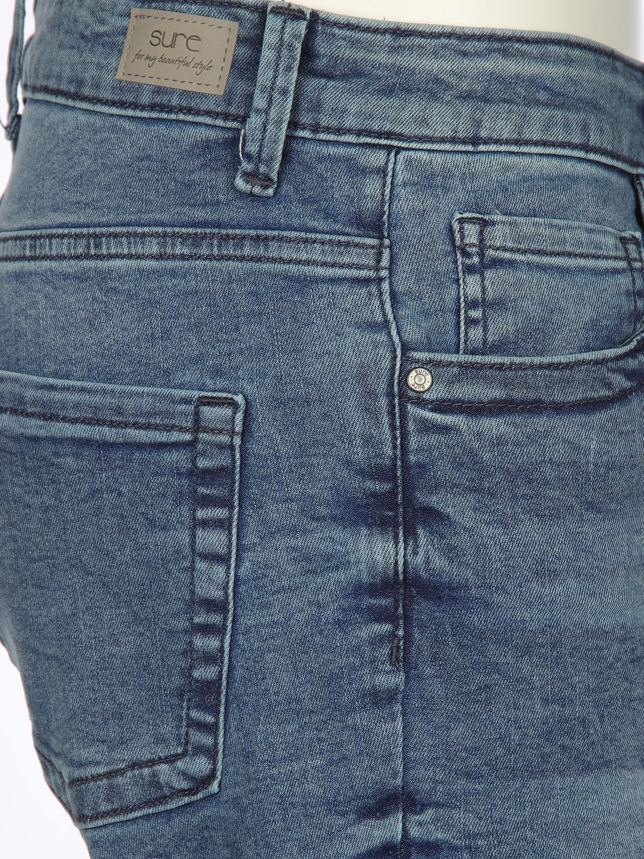 Sure Da-Bermuda 5-Pocket Style Blau 908093 DB 3