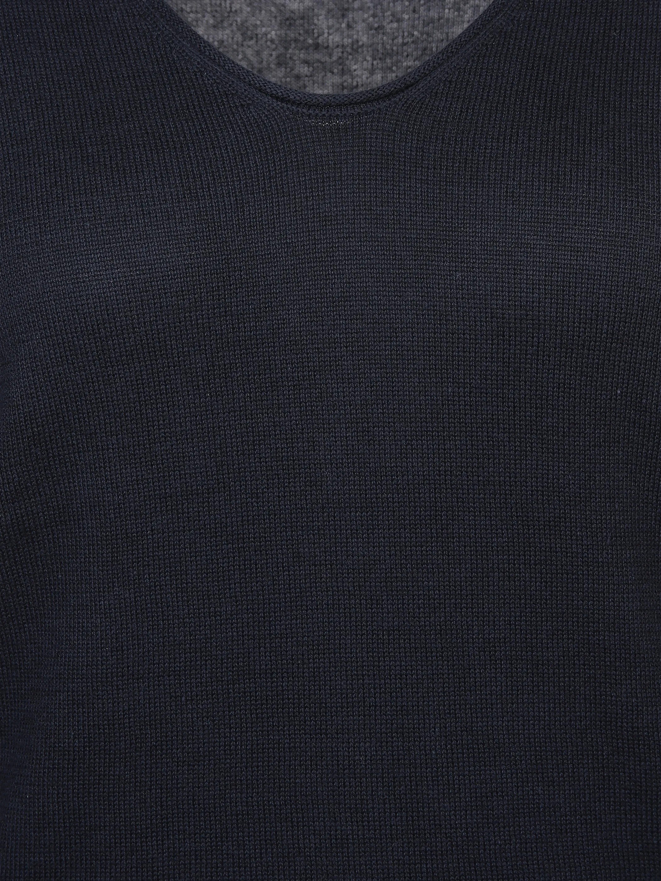 Tom Tailor 1012976 NOS sweater basic v-neck Blau 824304 10360 3