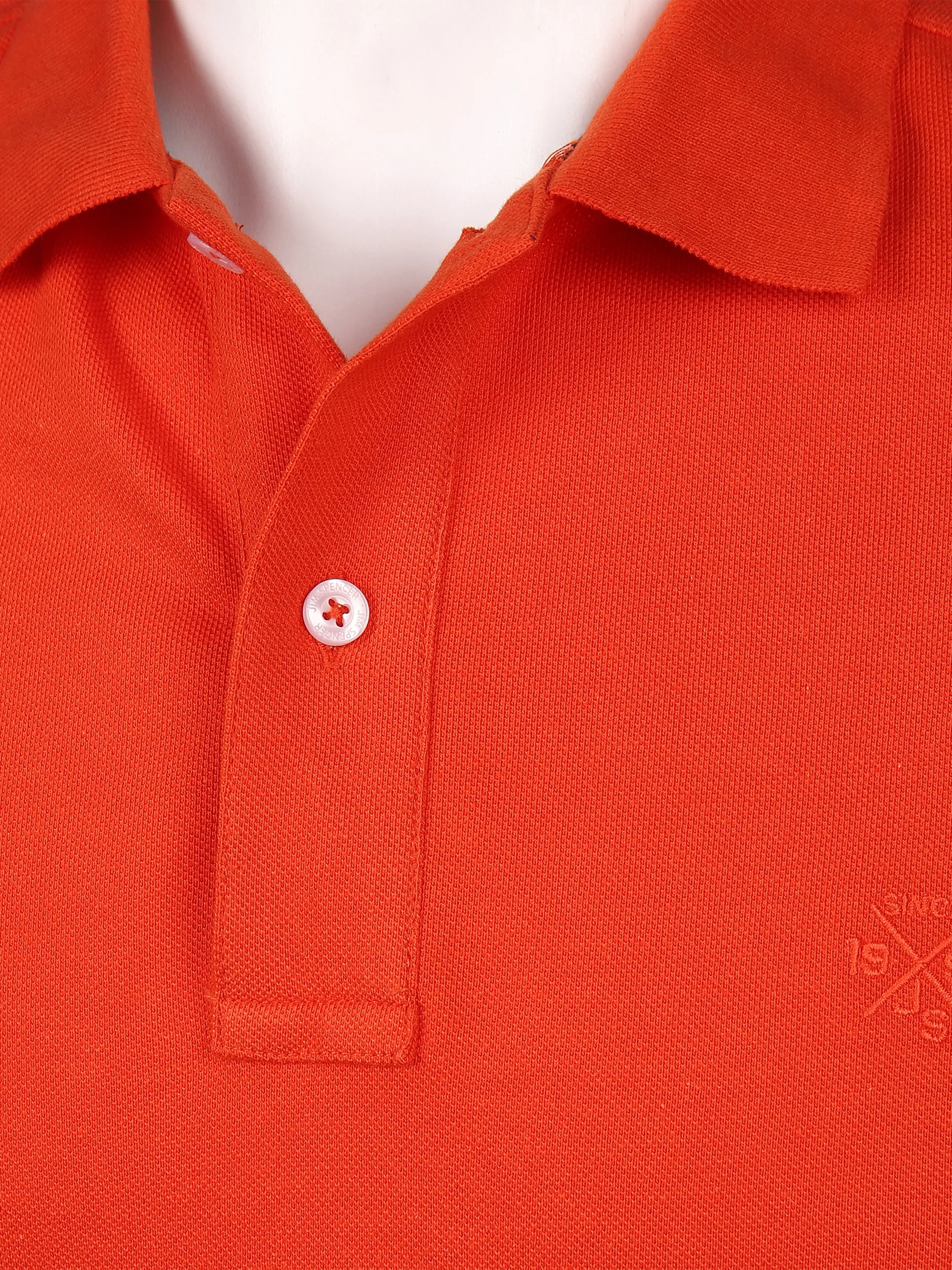 Jim Spencer He. Poloshirt 1/2 Arm uni basic Orange 852325 ORANGE 3 Jim Spencer He. Poloshirt 1/2 Arm uni basic Orange 852325 ORANGE 3