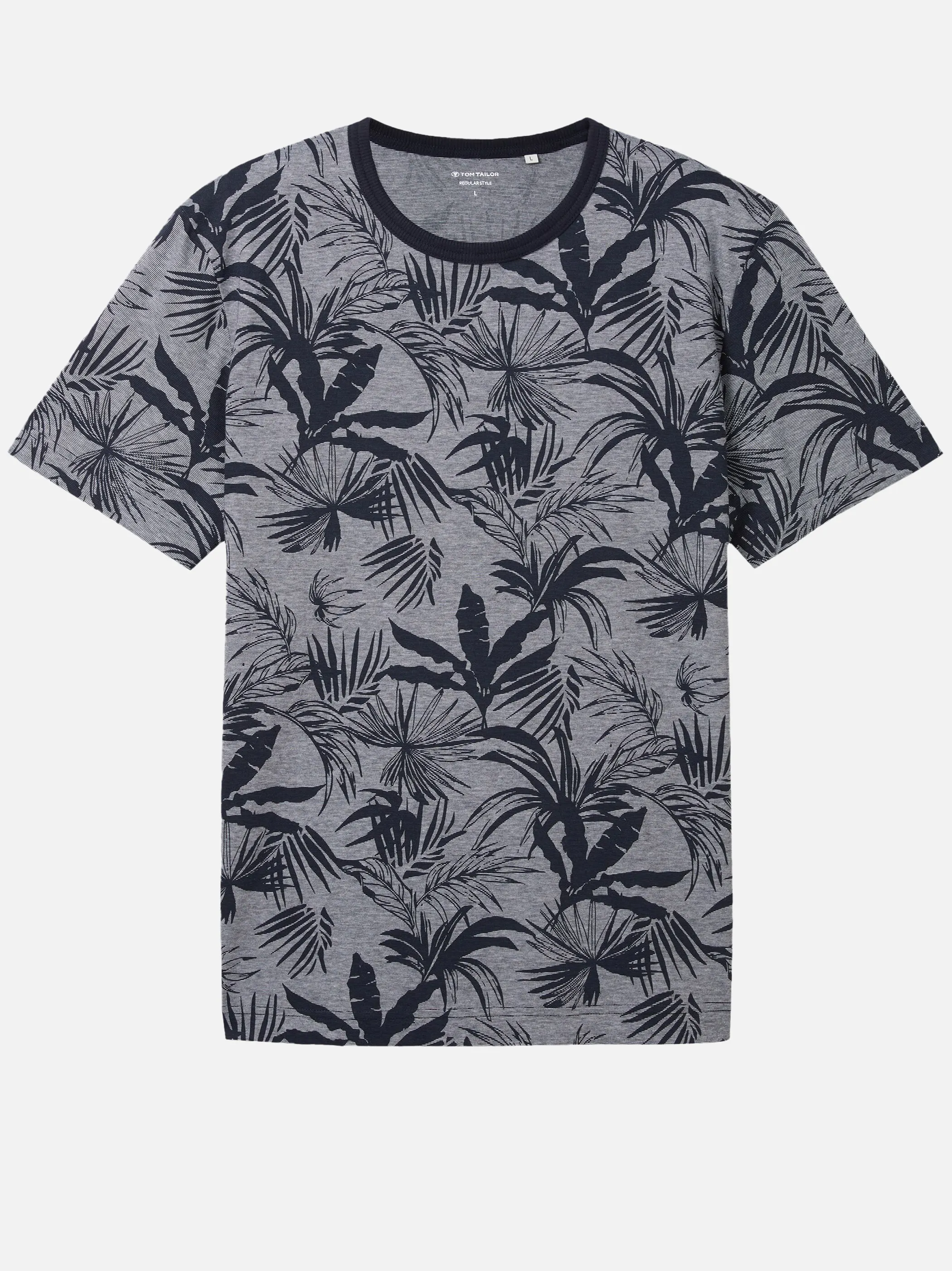 Tom Tailor 1042130 allover printed t-shirt Blau 895644 35591 1