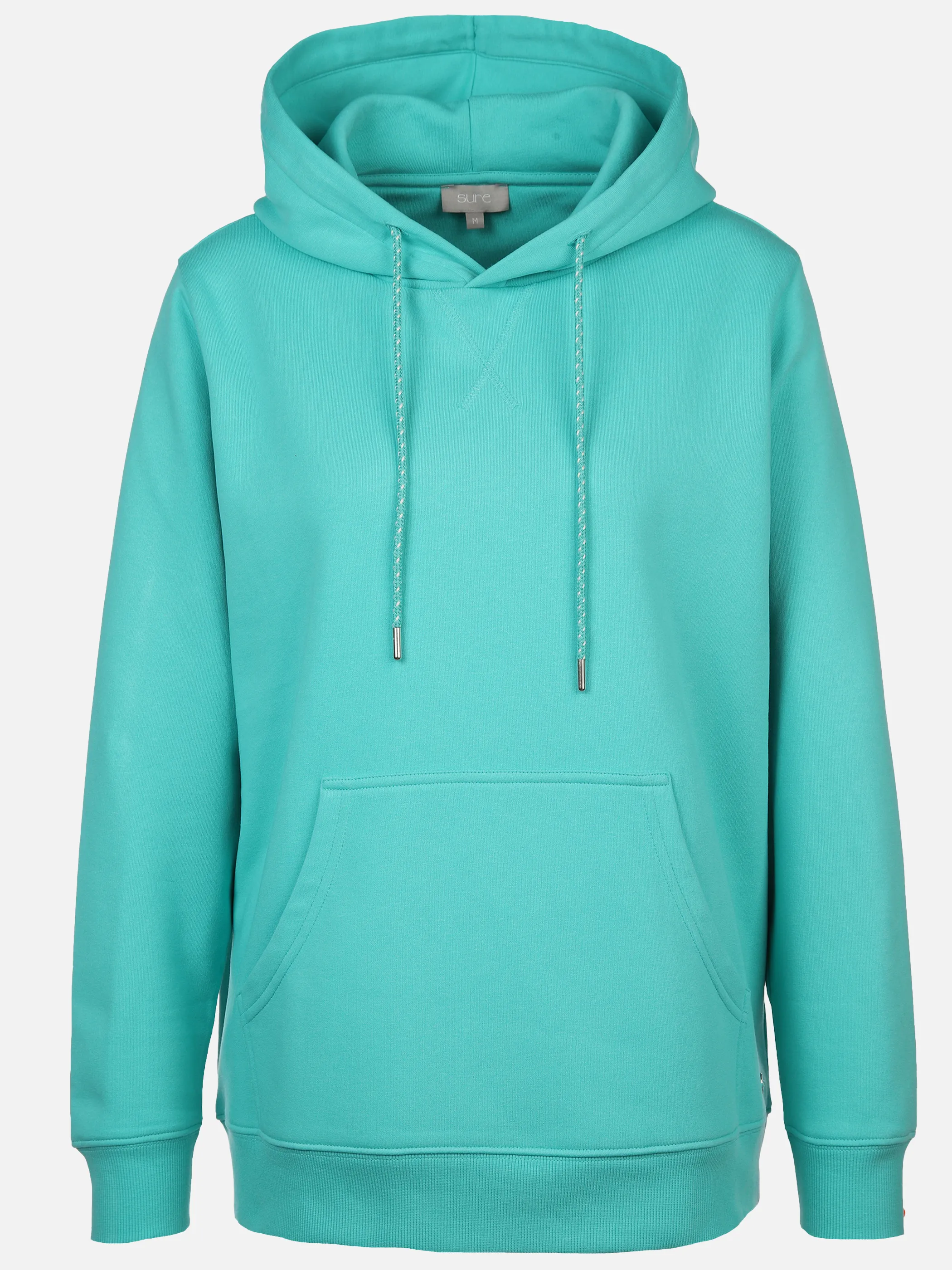 Sure Da-Kapuzenpullover m. Tasche Türkis 889311 AQUA 1