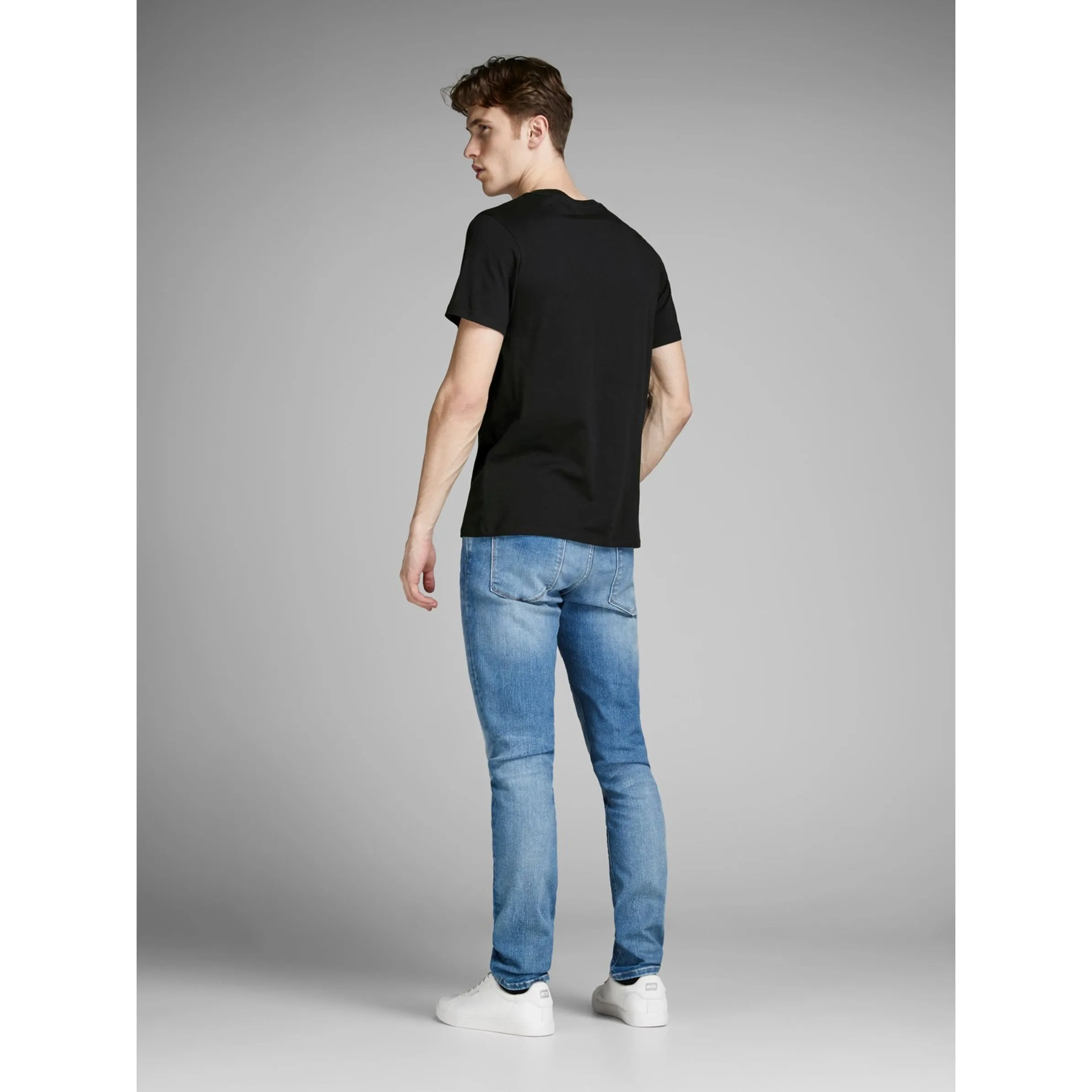 Jack Jones 12137126 JJECORP LOGO TEE SS C Schwarz 832988 178012001 4