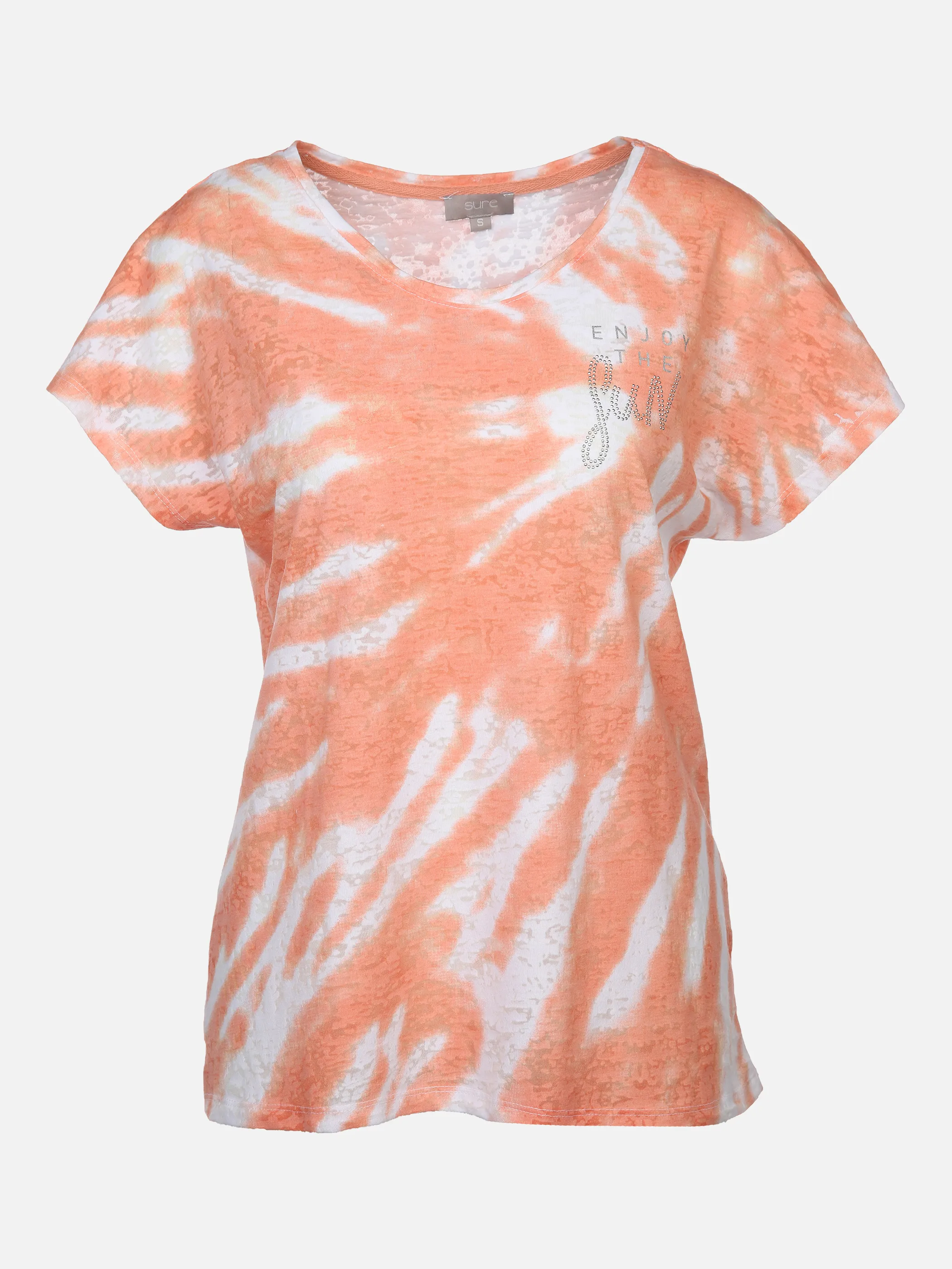 Sure Da-T-Shirt m.Batikmuster Orange 873513 MELONE GEM 1 Sure Da-T-Shirt m.Batikmuster Orange 873513 MELONE GEM 1