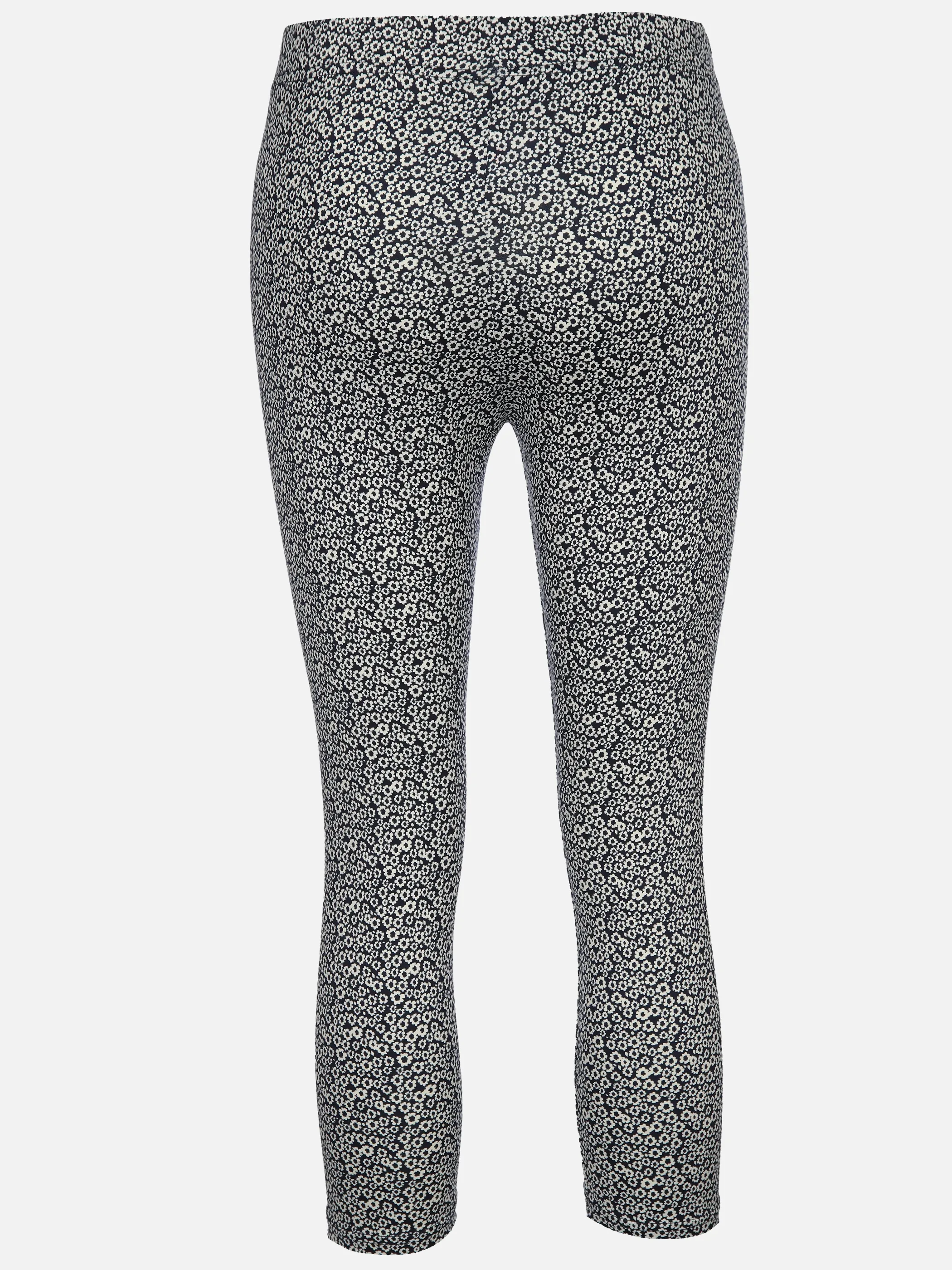 Sure Da-Capri-Leggings m. Print Marine 911205 FLOWERS MR 2