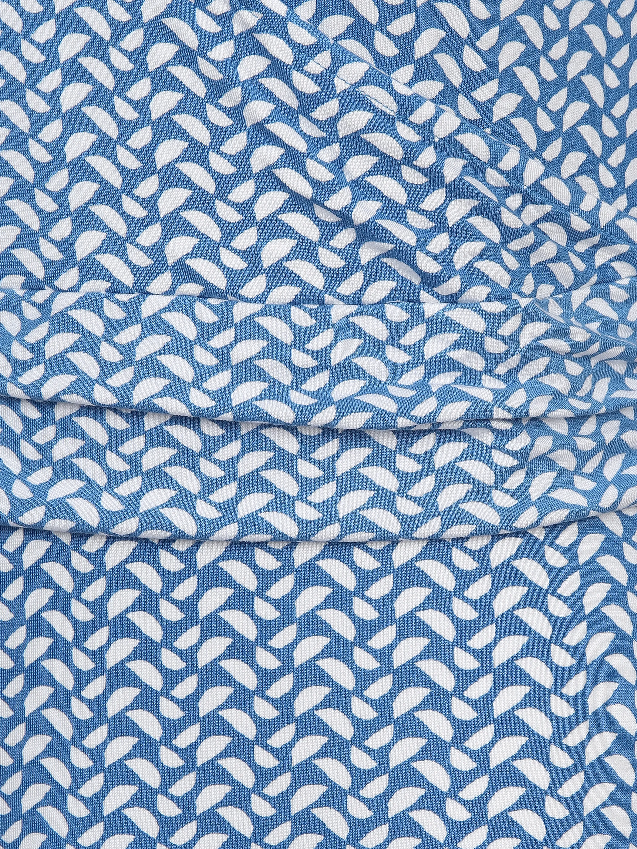 Tom Tailor 1032059 printed jersey dress Blau 865228 29526 3 Tom Tailor 1032059 printed jersey dress Blau 865228 29526 3