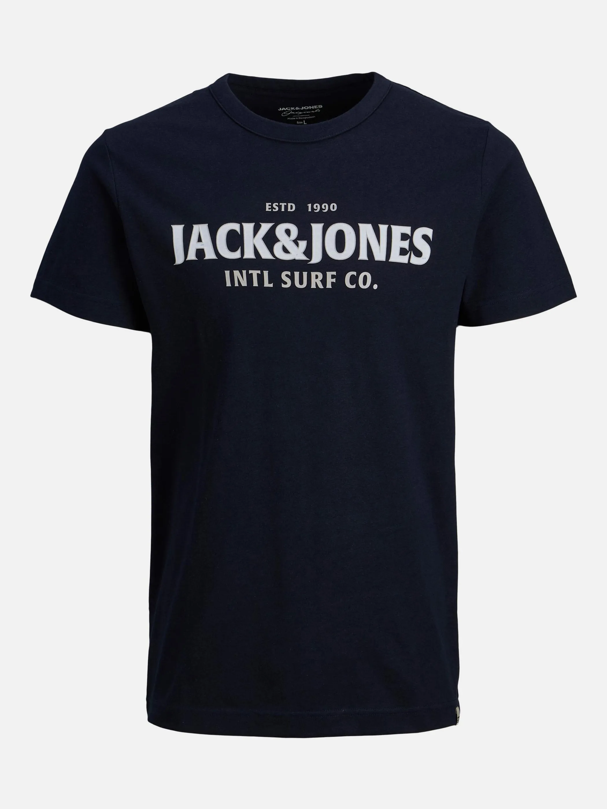 Jack&Jones Junior 12209931 JORBREEZY BRANDING TE Blau 863520 175876 1