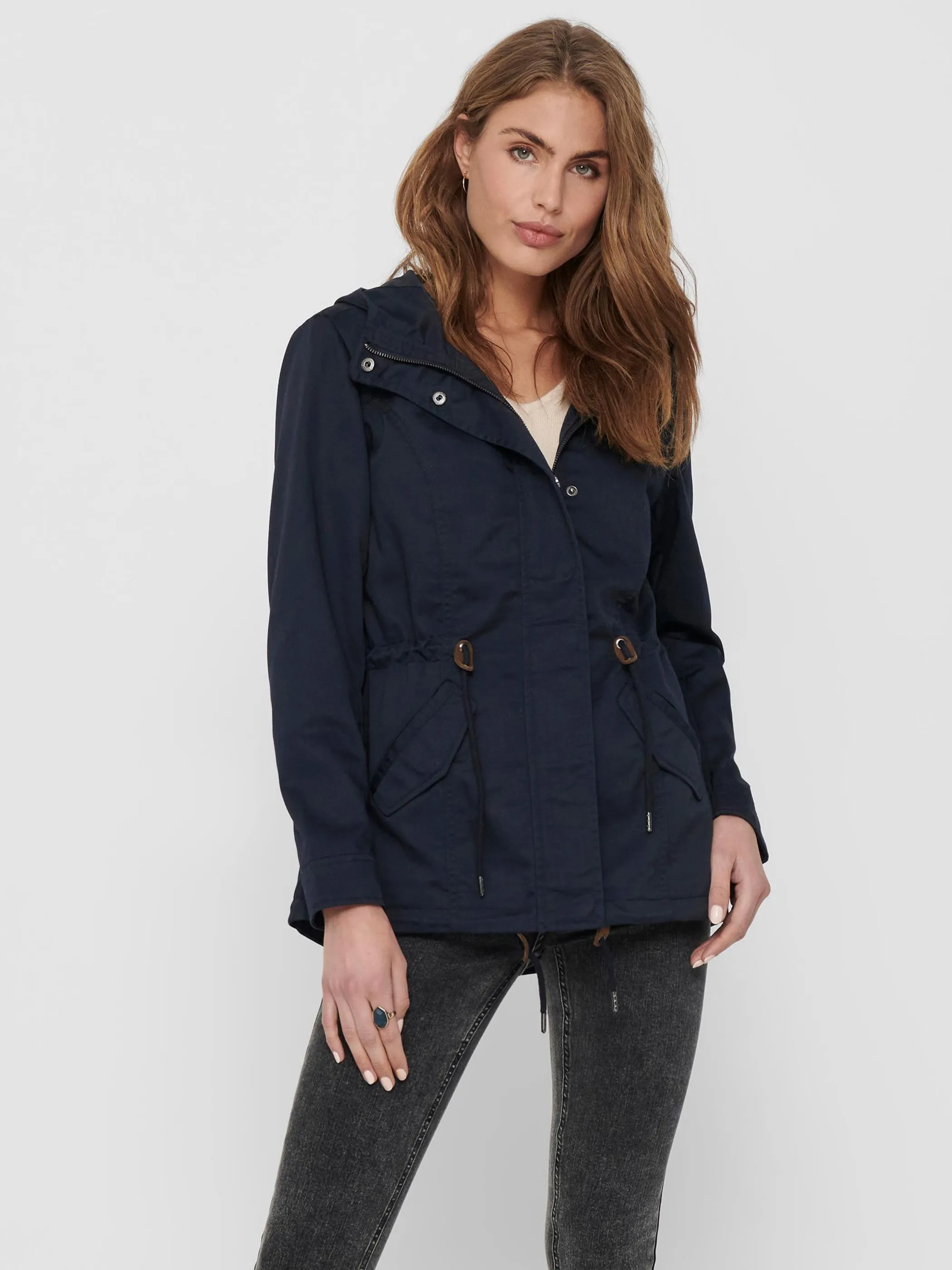 Only 15216452 ONLLORCA CANVAS PARKA Blau 845810 189820 3