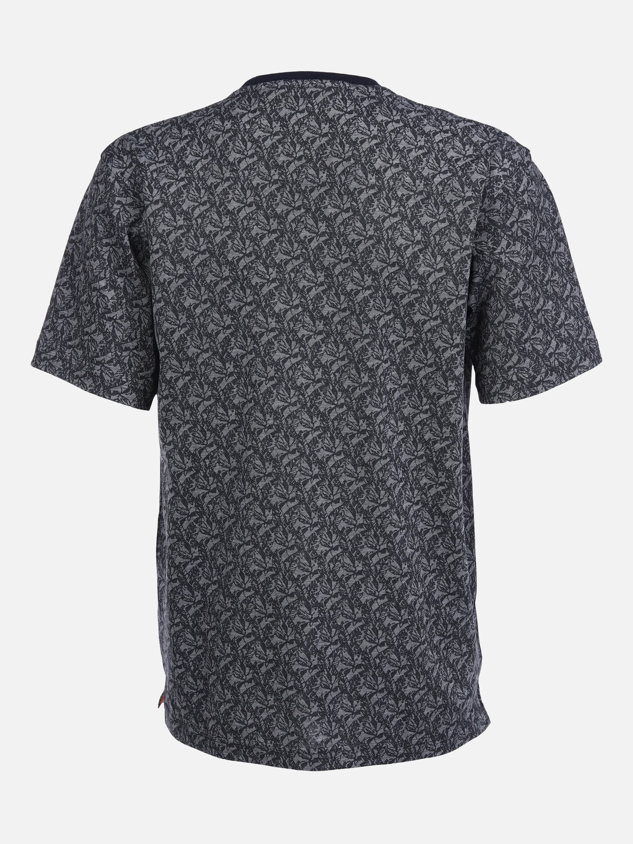 Jim Spencer He. T-Shirt 1/2 Arm allover Grau 865408 GREY 2 Jim Spencer He. T-Shirt 1/2 Arm allover Grau 865408 GREY 2