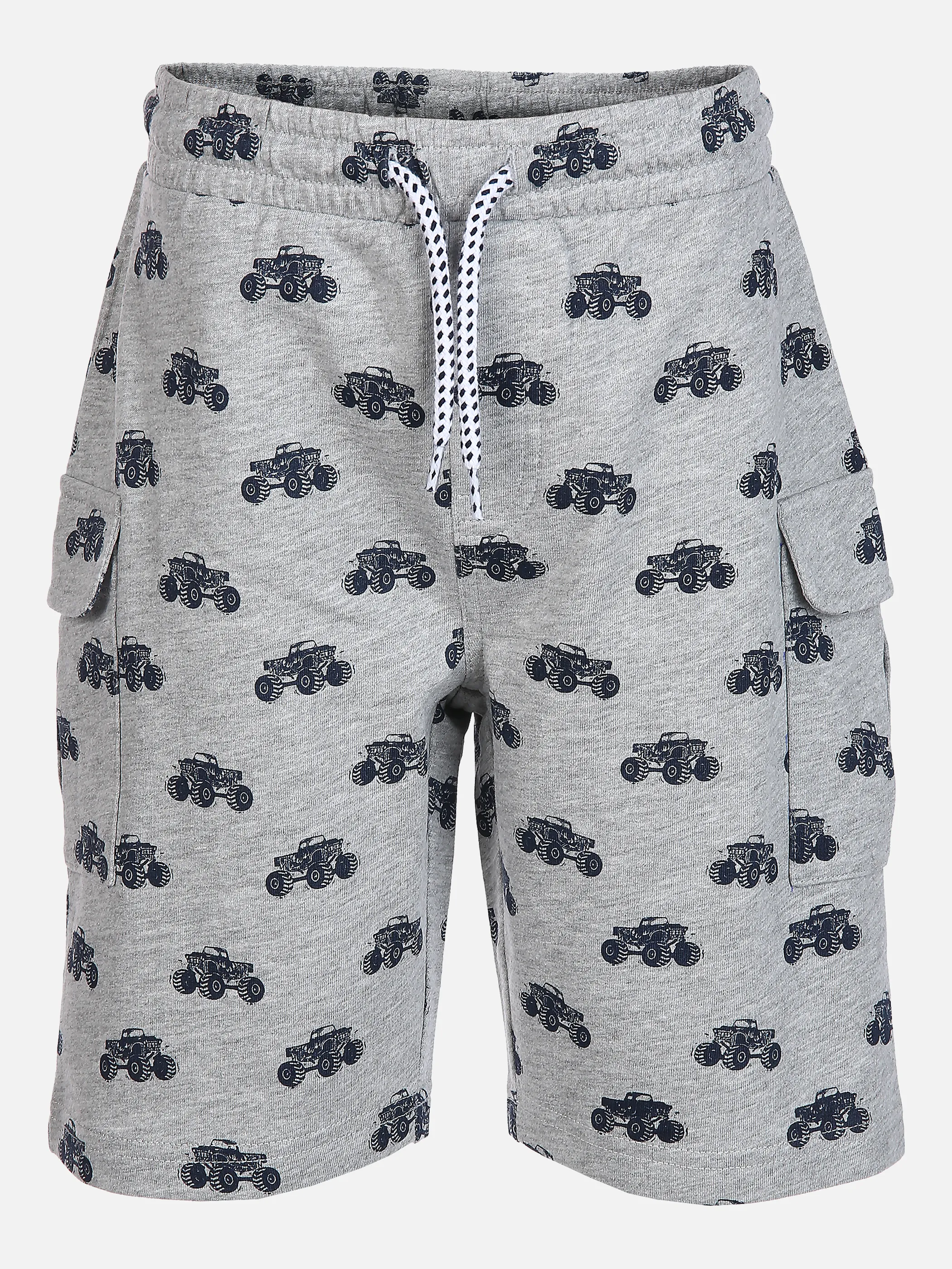 Jungen Sweatshirt Hose mit Alloverprint | HELLGRAU | noSize |  852477-hellgrau