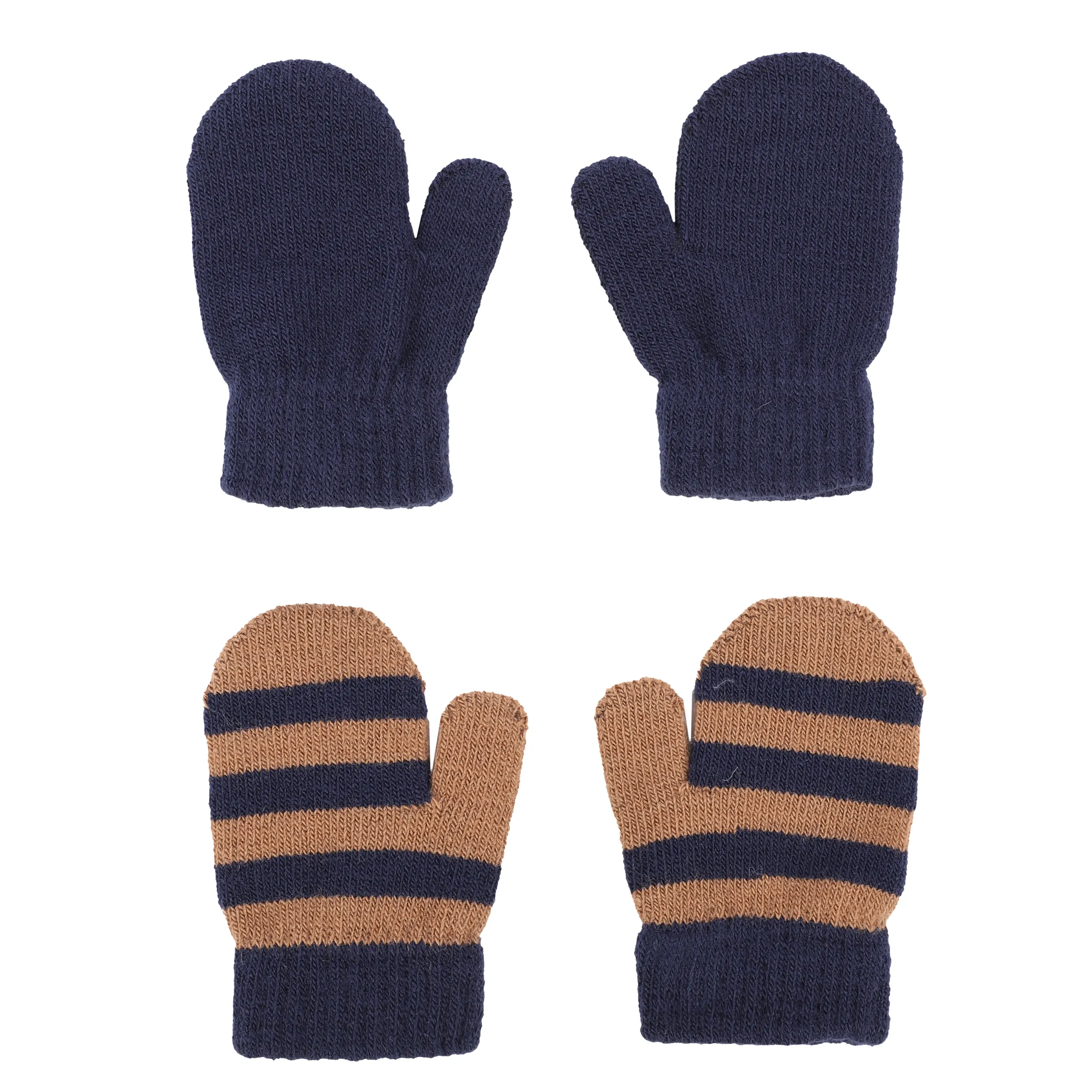 Bubble Gum BJ 2er Pack Handschuhe in uni blau und Blau 884904 BLAU GEM. 1