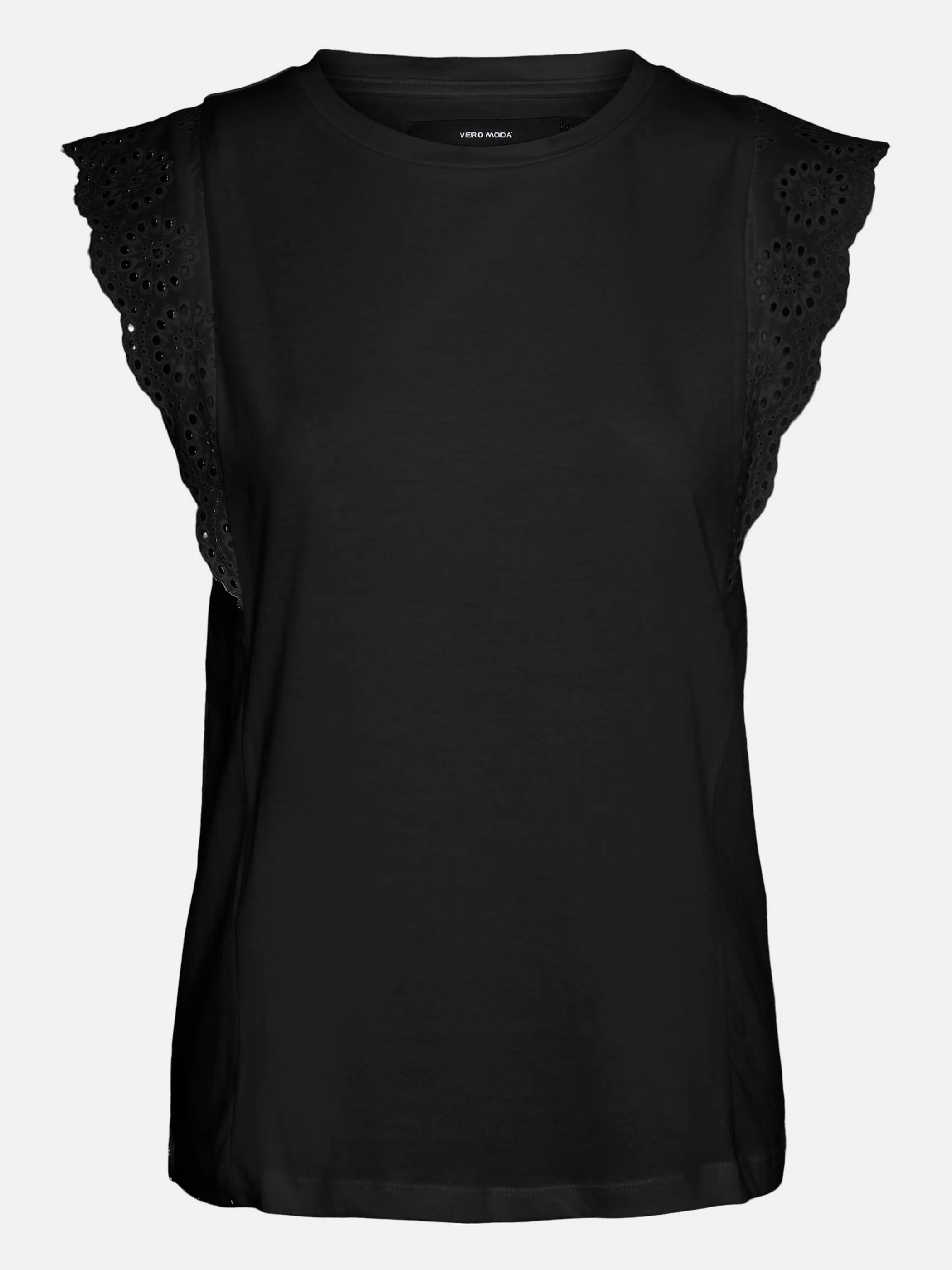 Vero Moda 10259908 VMHOLLYN SS TOP GA NO Schwarz 859968 177868 1