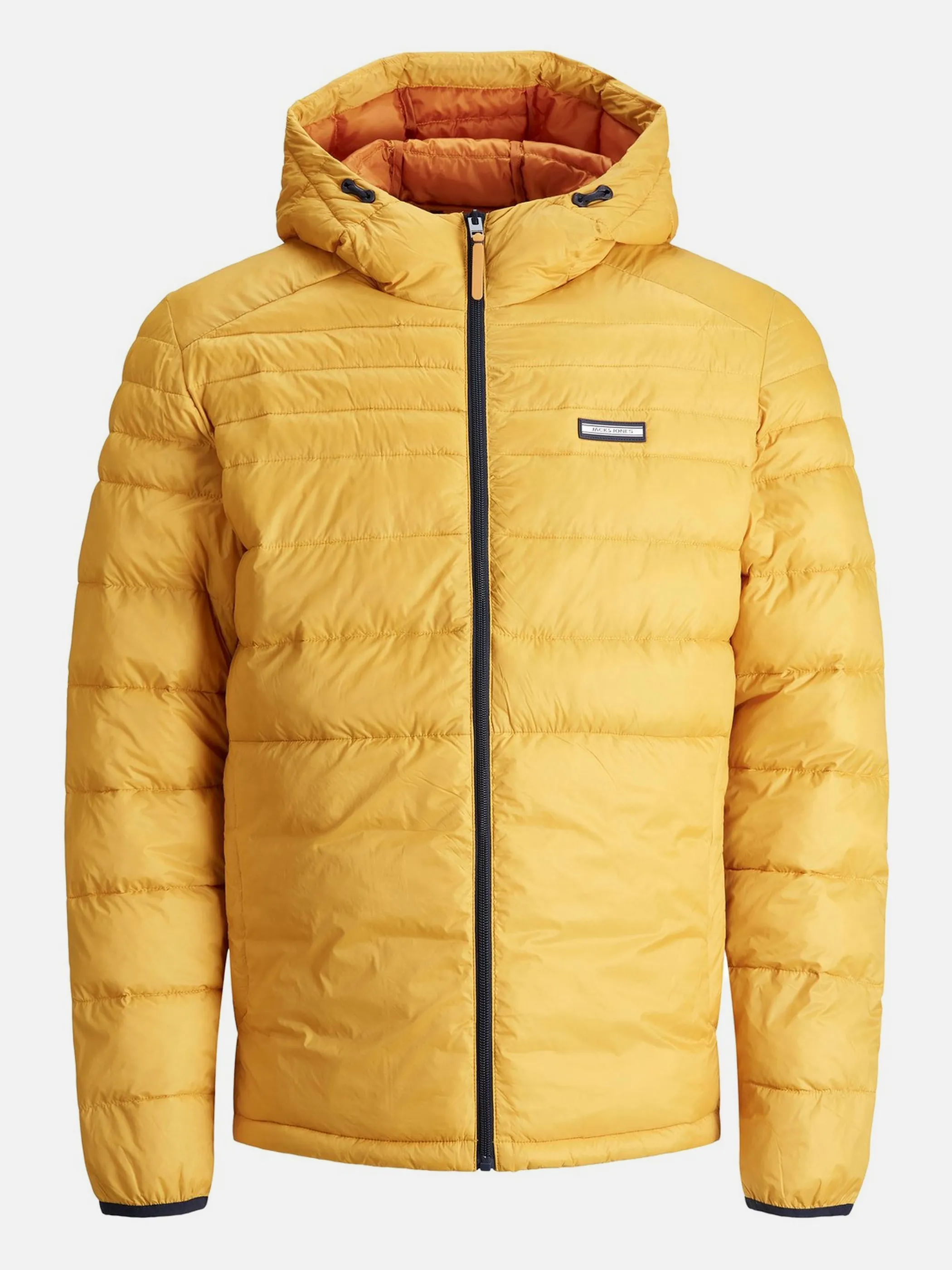 Jack Jones 12189882 JJEACE PUFFER HOOD NO Orange 855040 213690 1