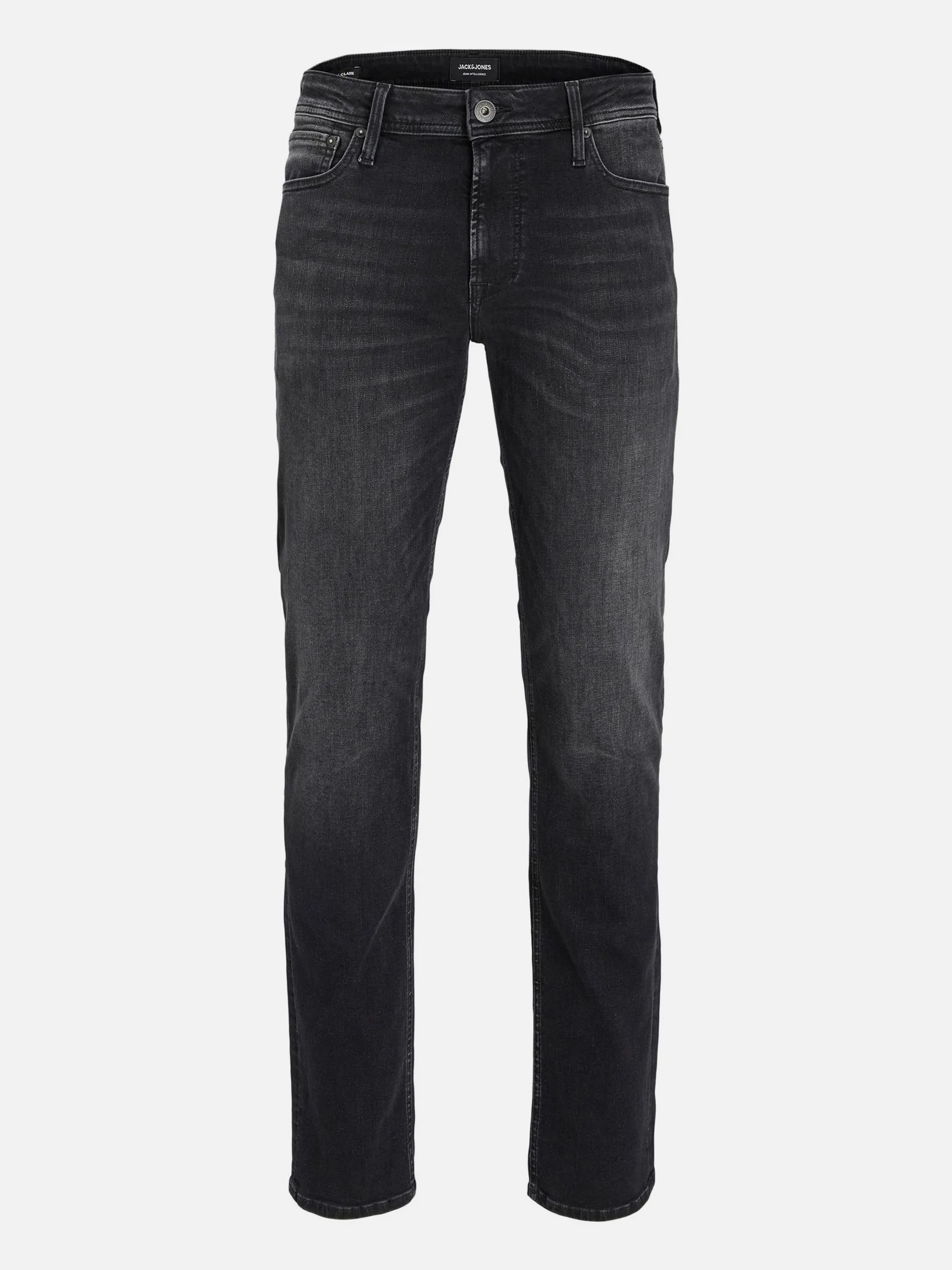JACK & JONES Herren Jeans – Regular Fit, Gerade Beinform, Klassisches Five-Pocket-Design