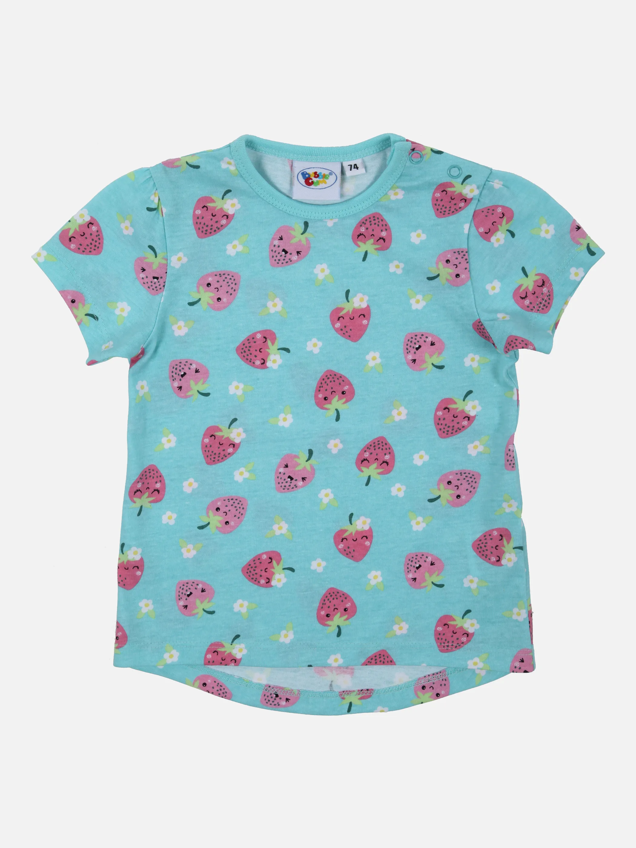 Bubble Gum BG TShirt in türkis mit AOP Blau 852449 TÜRKIS 1 Bubble Gum BG TShirt in türkis mit AOP Blau 852449 TÜRKIS 1