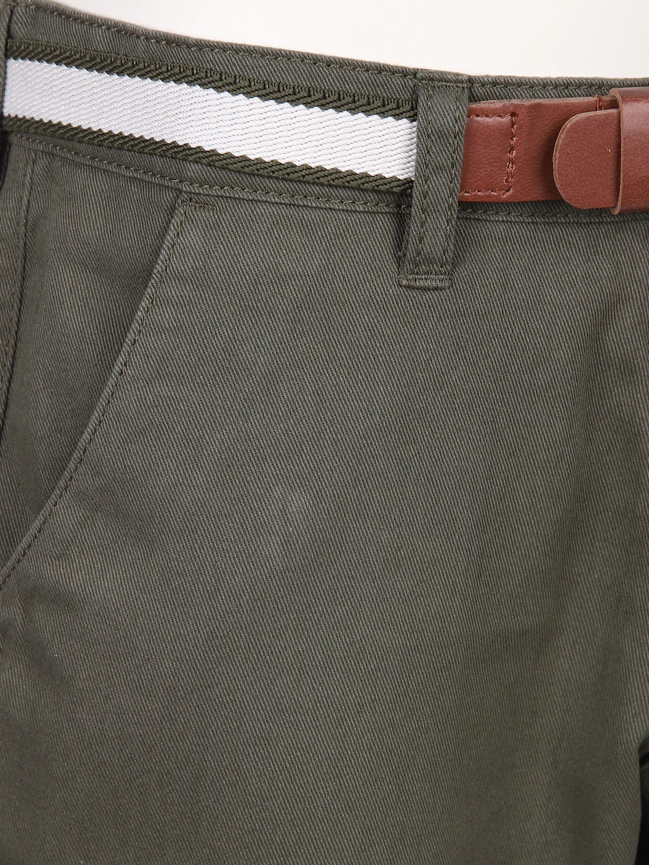 Stop + Go MB Shorts in khaki mit braunem Grün 852462 KHAKI 3 Stop + Go MB Shorts in khaki mit braunem Grün 852462 KHAKI 3