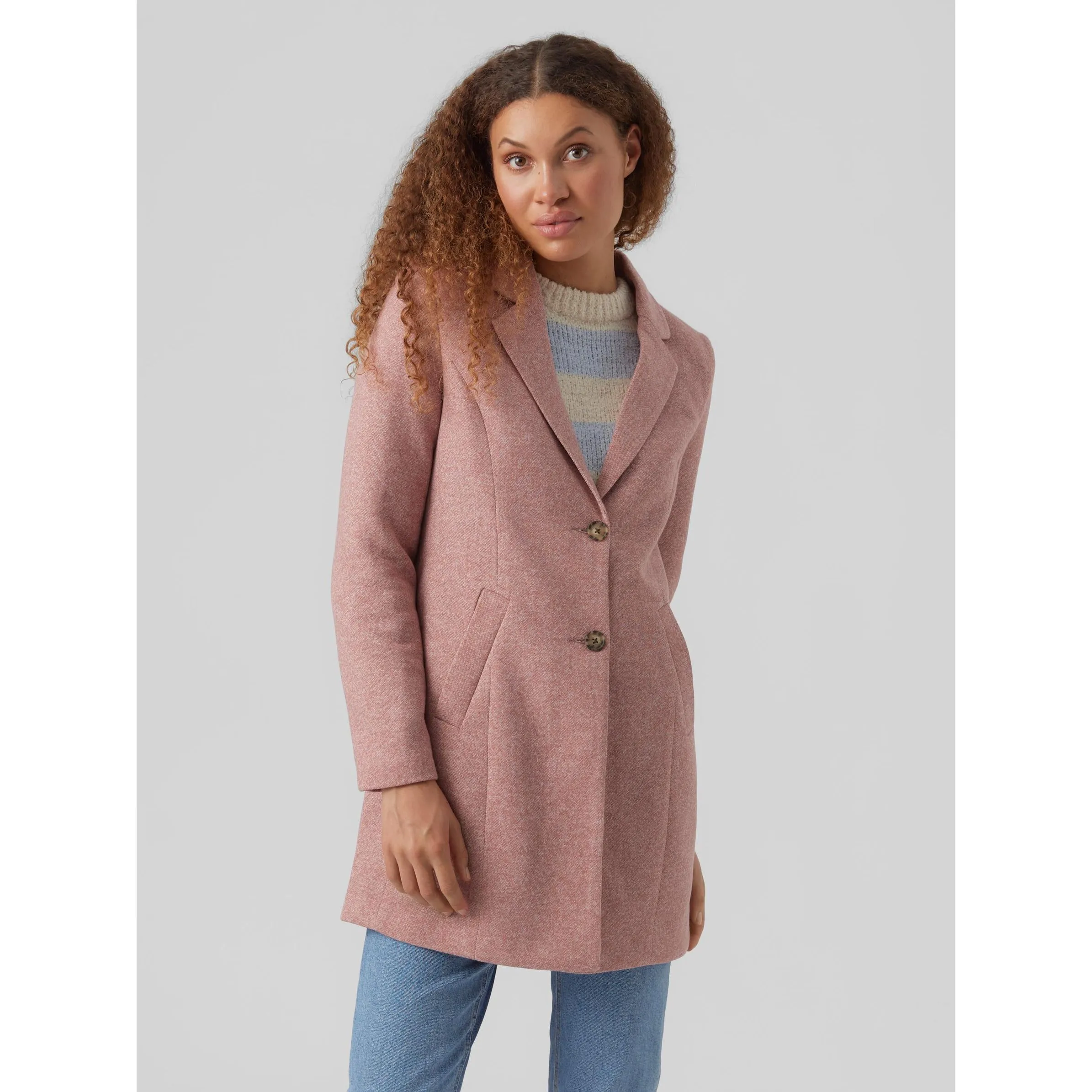 Vero Moda 10278102 VMVERODONACALLIE COAT Rosa 873847 198665002 4