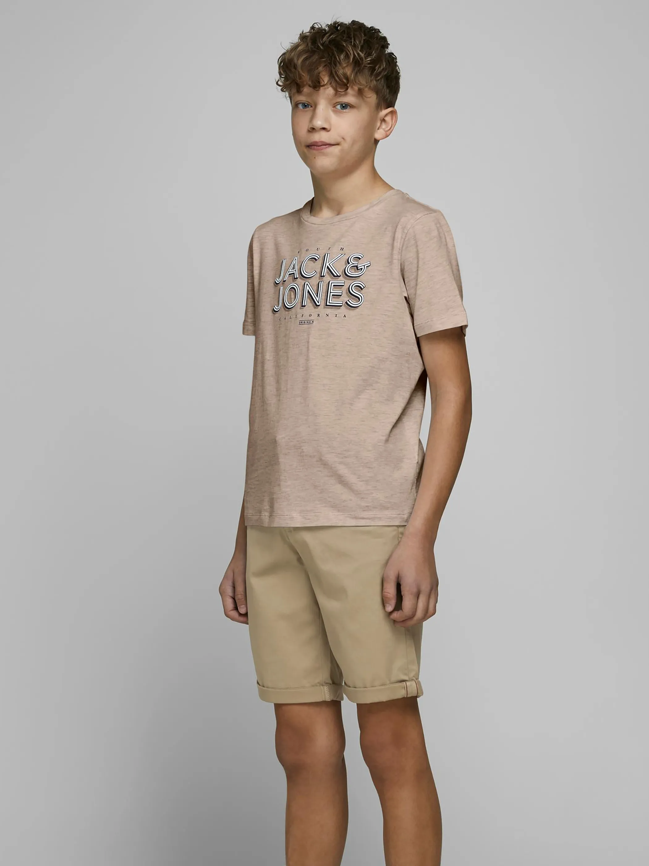 Jack&Jones Junior 12172213 JPSTBOWIE JJSHORTS SO Braun 862972 176646 3