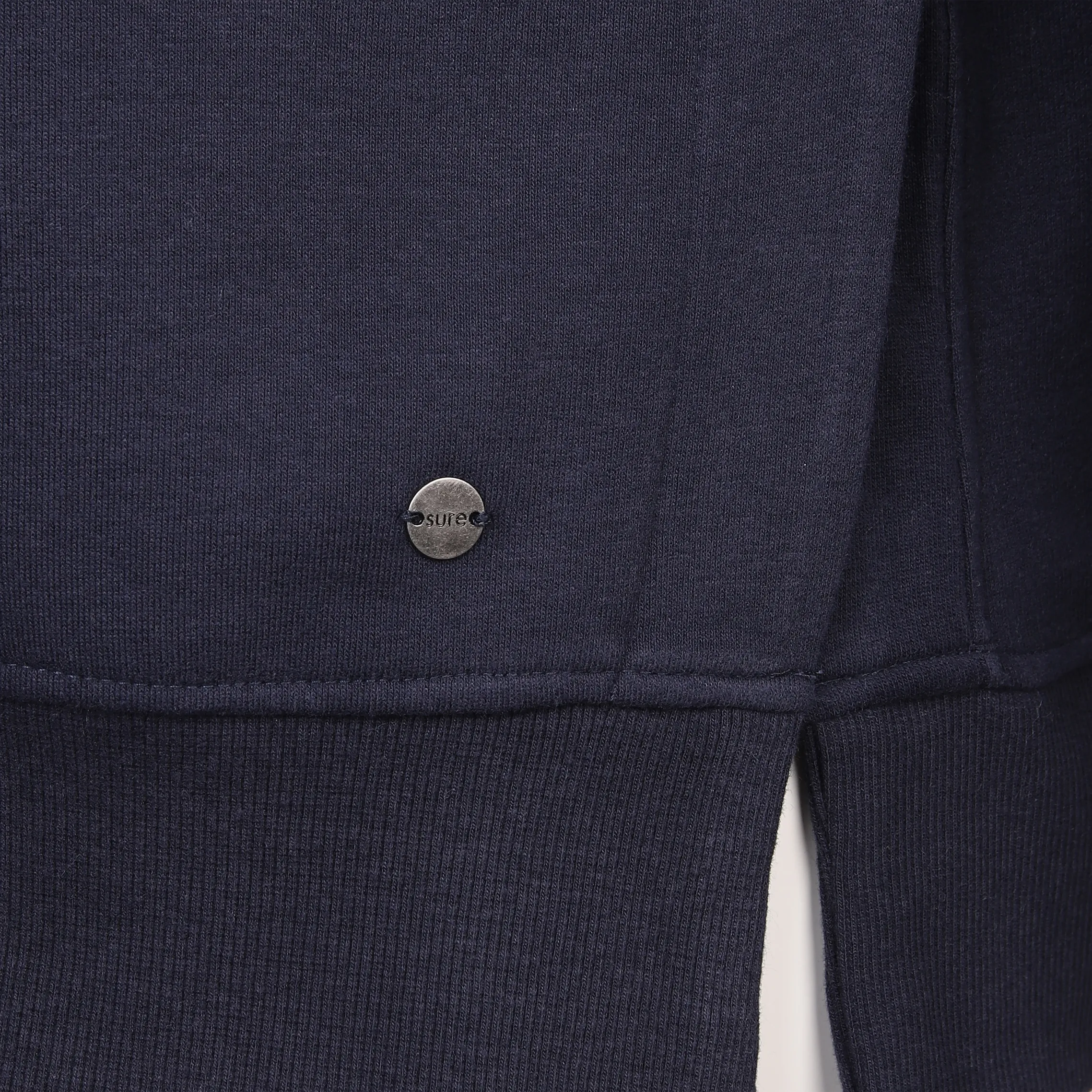 Sure Da-Sweatshirt m. Kapuze 1/1 Arm Marine 880882 NAVY 3