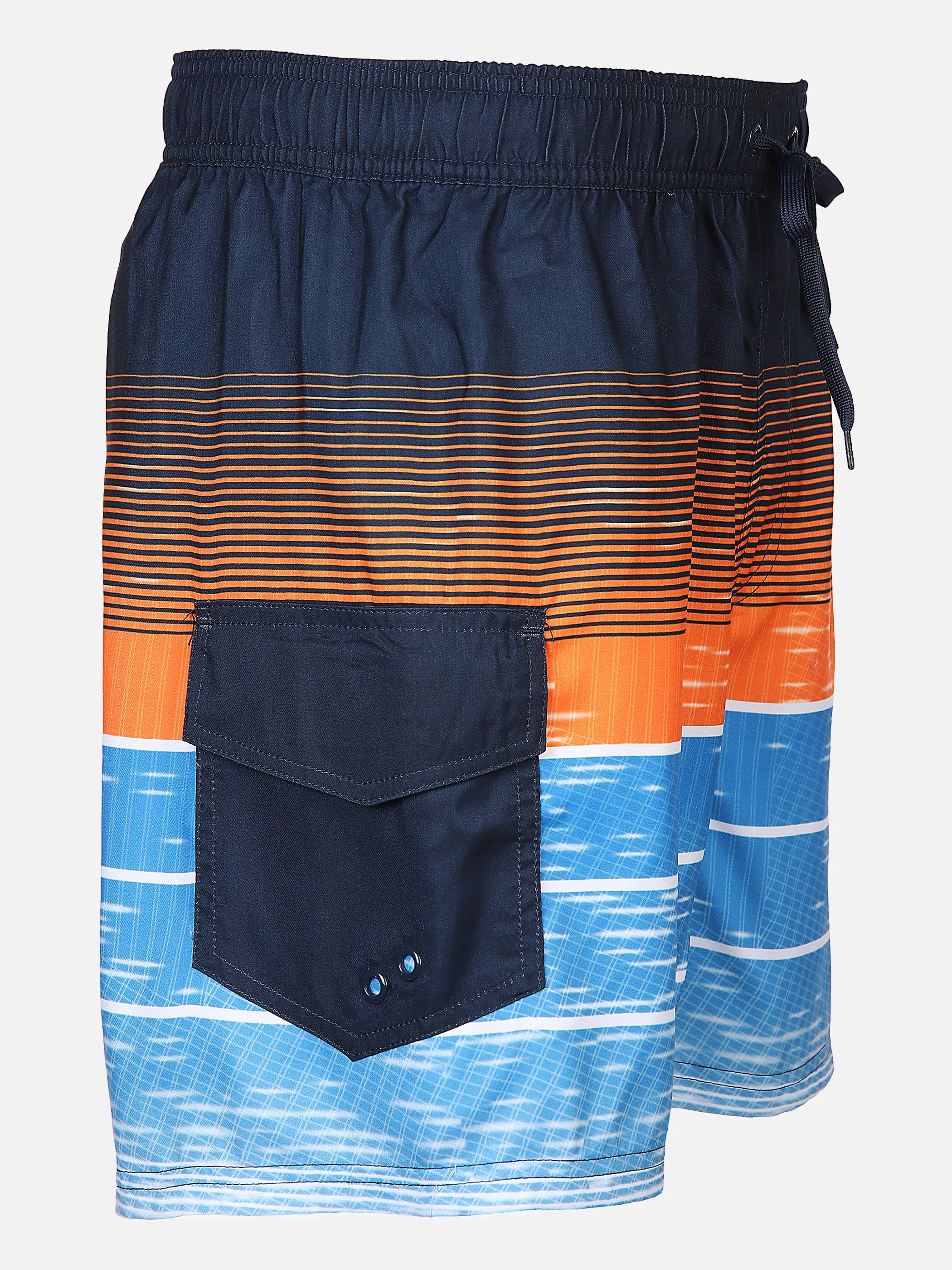 Grinario Sports He-Badeshorts mit Druck Blau 876930 BLAU 3