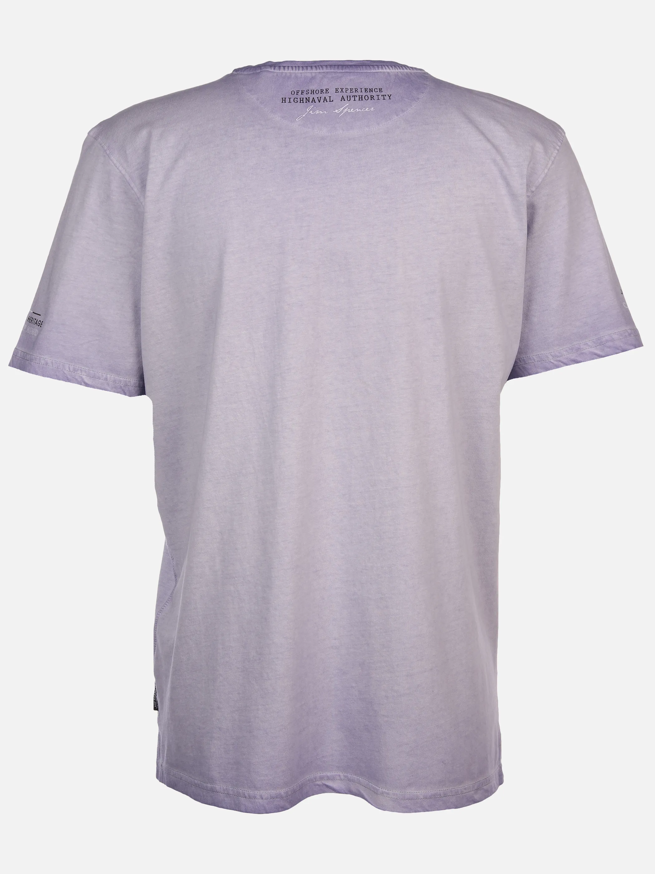 Jim Spencer He. T-Shirt 1/2 Arm Druck Lila 894402 LILAC 2