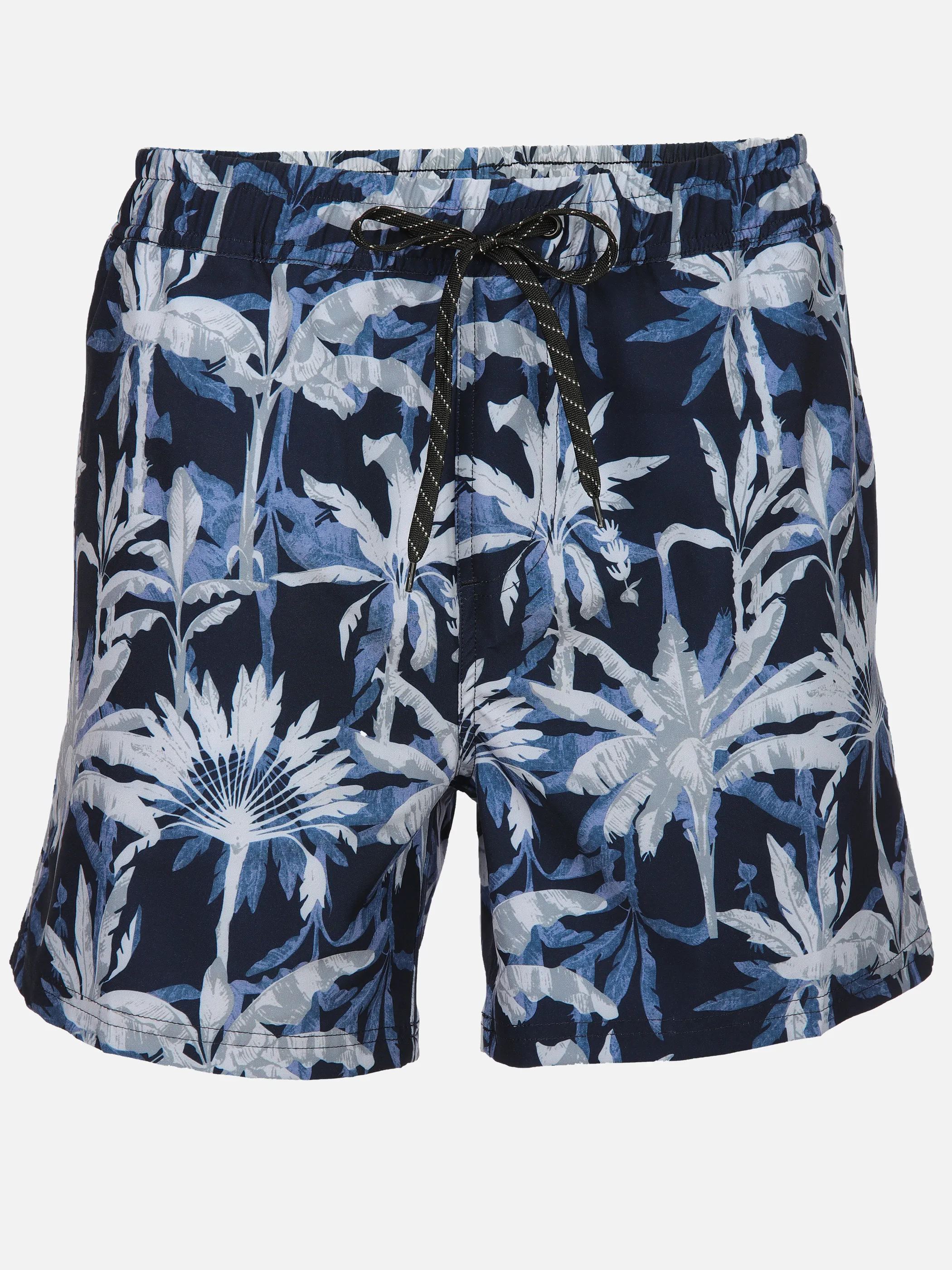 Grinario Sports He-Badehose Palme AOP Blau 906599 BLUE 1