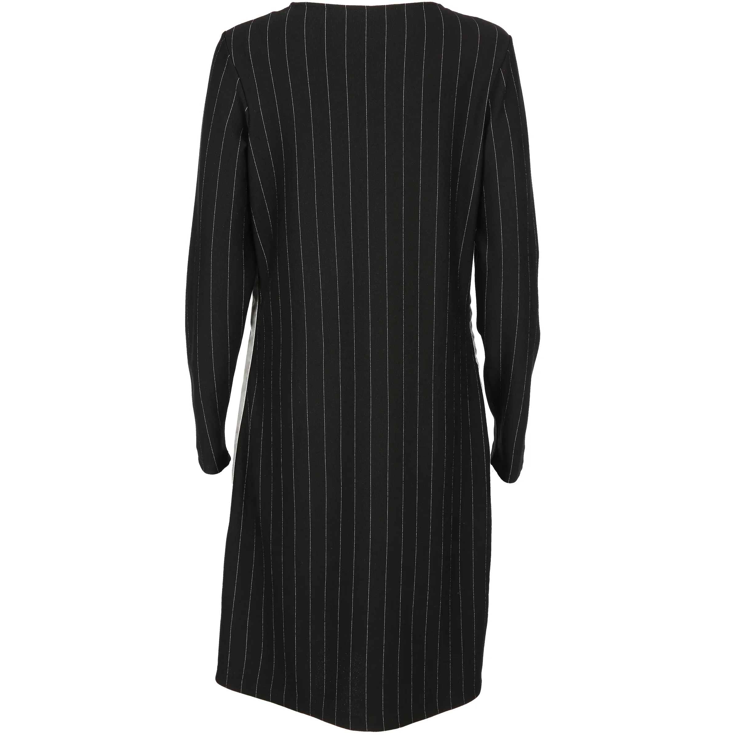 Hadavi Minikleid in Nadelstreifen Schwarz main image 0